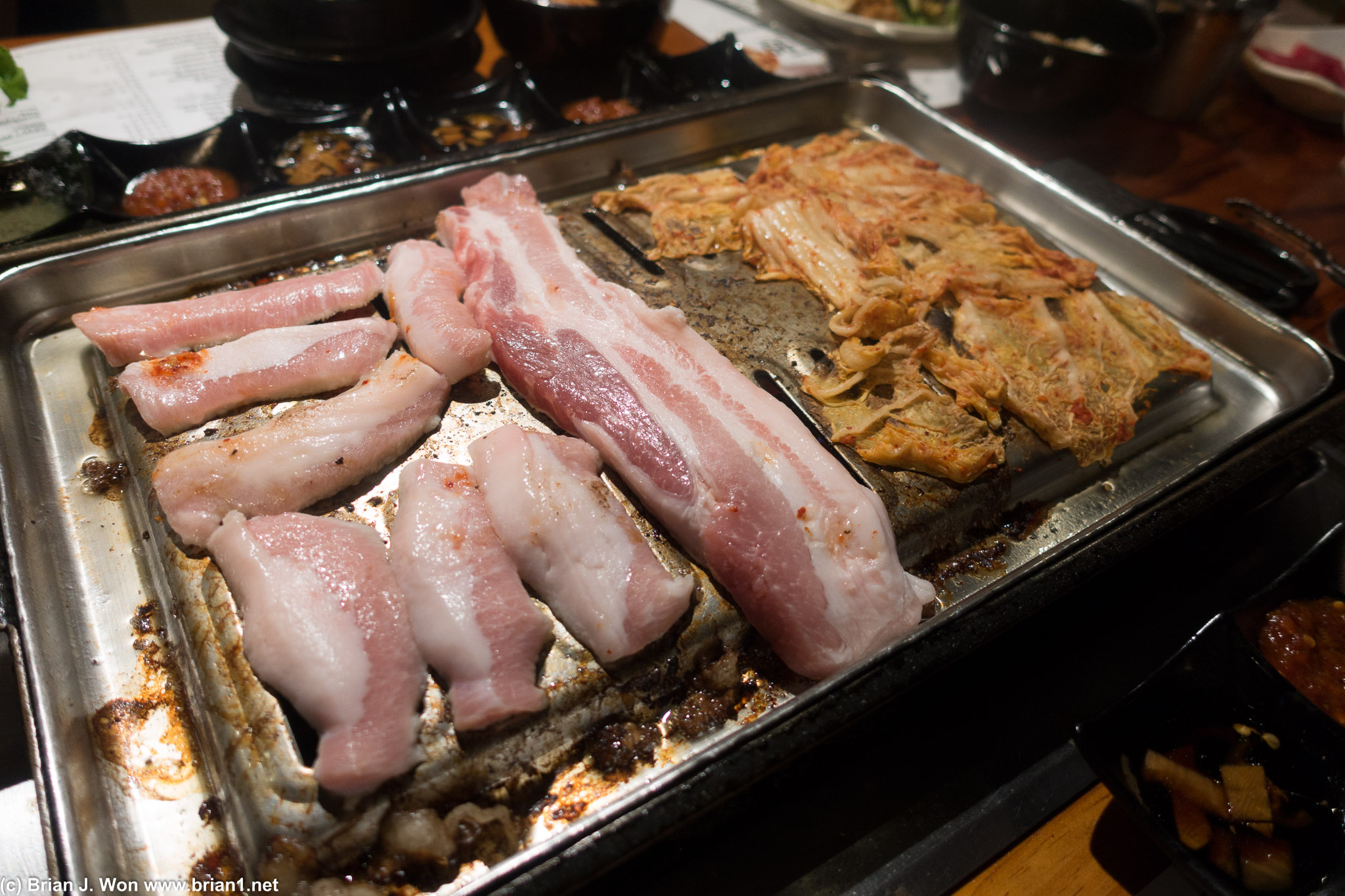 Pork jowl, so good. Pork belly was just ok.