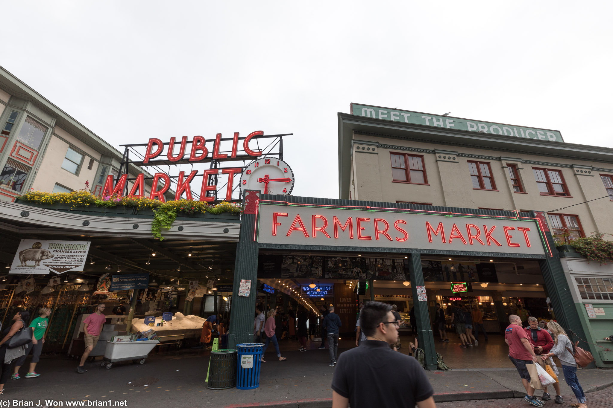 Pike Place Market.
