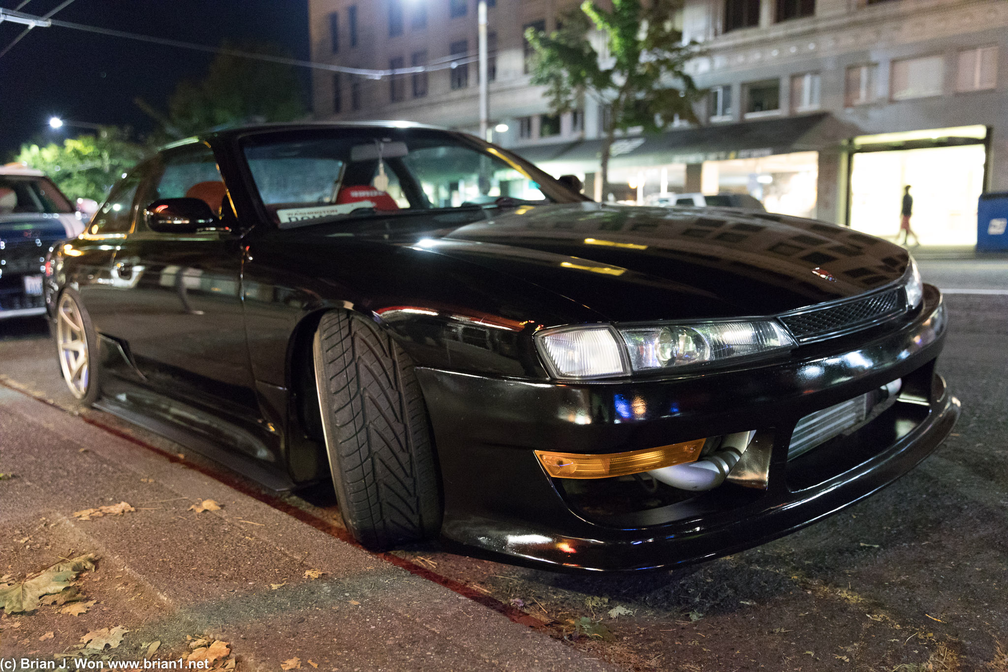 Spotted in Ballard, random S14 hellaflush, but at least he had a turbo.