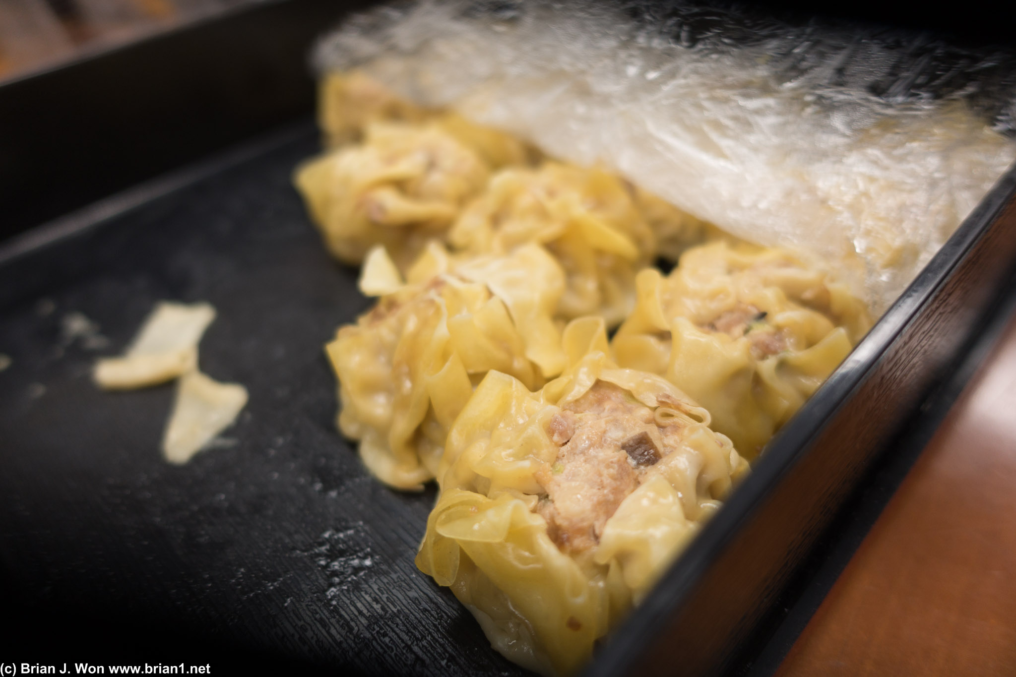 Franks family homemade shu mai!