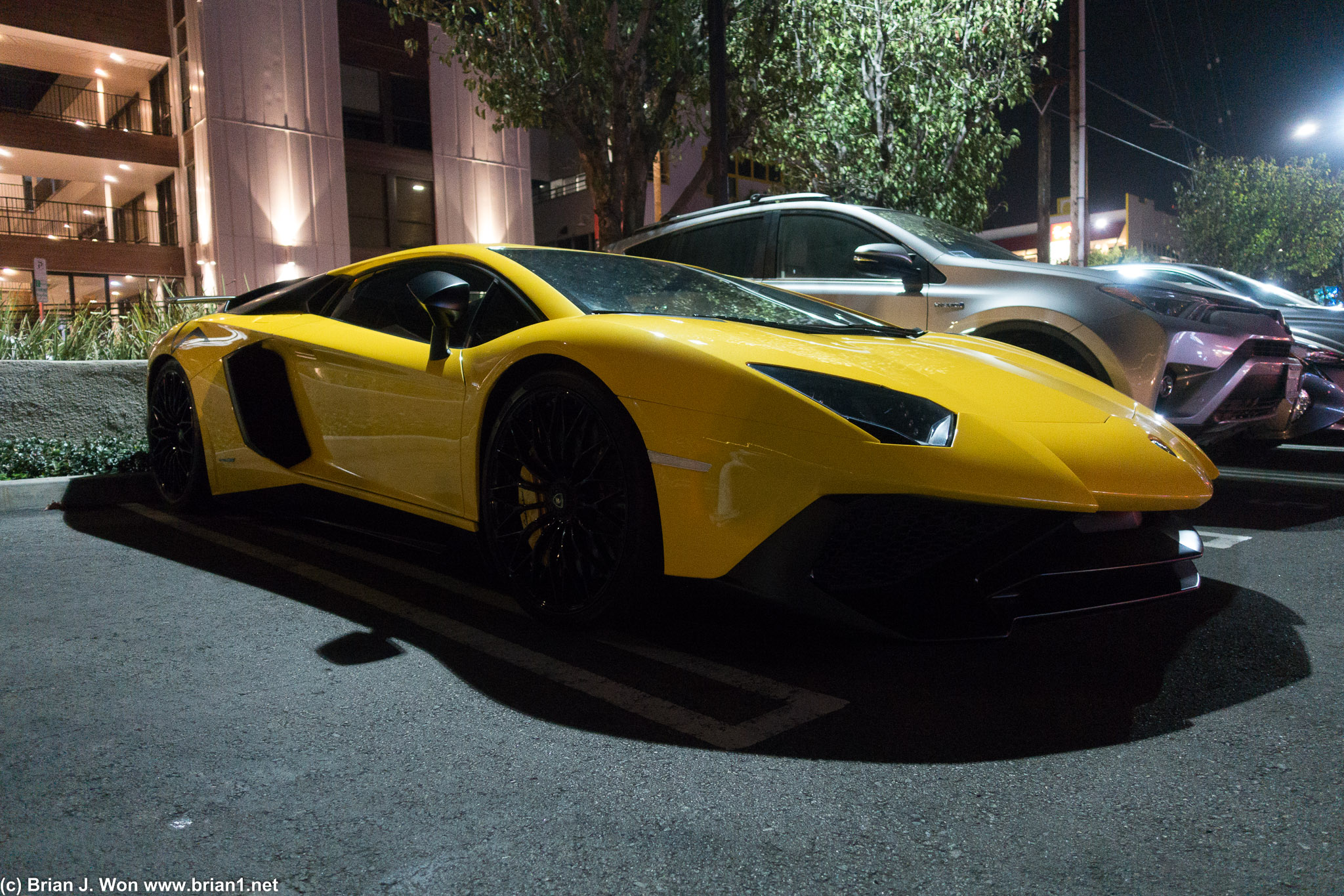 Lamborghini Aventador LP 750-4 SuperVeloce. Some rich kid getting pearl tea?
