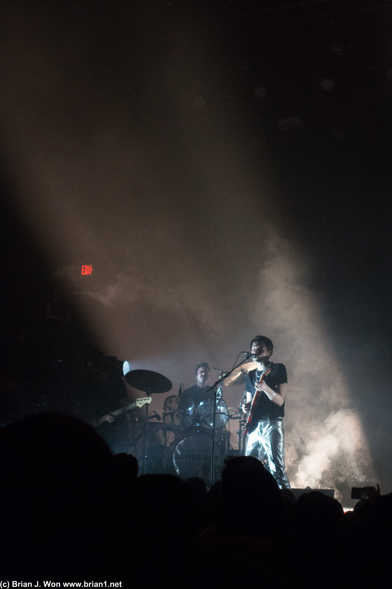 James Bay at the Belasco Theater.