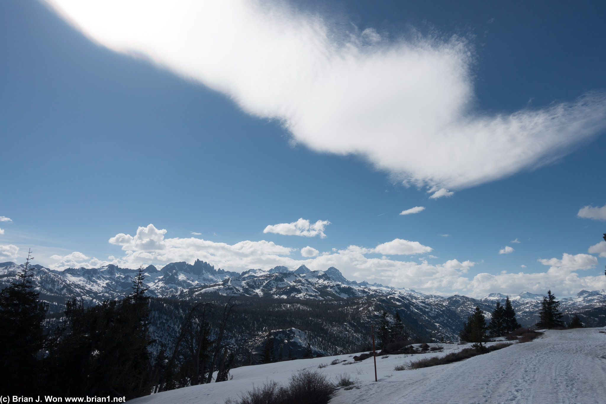 Check out those clouds.