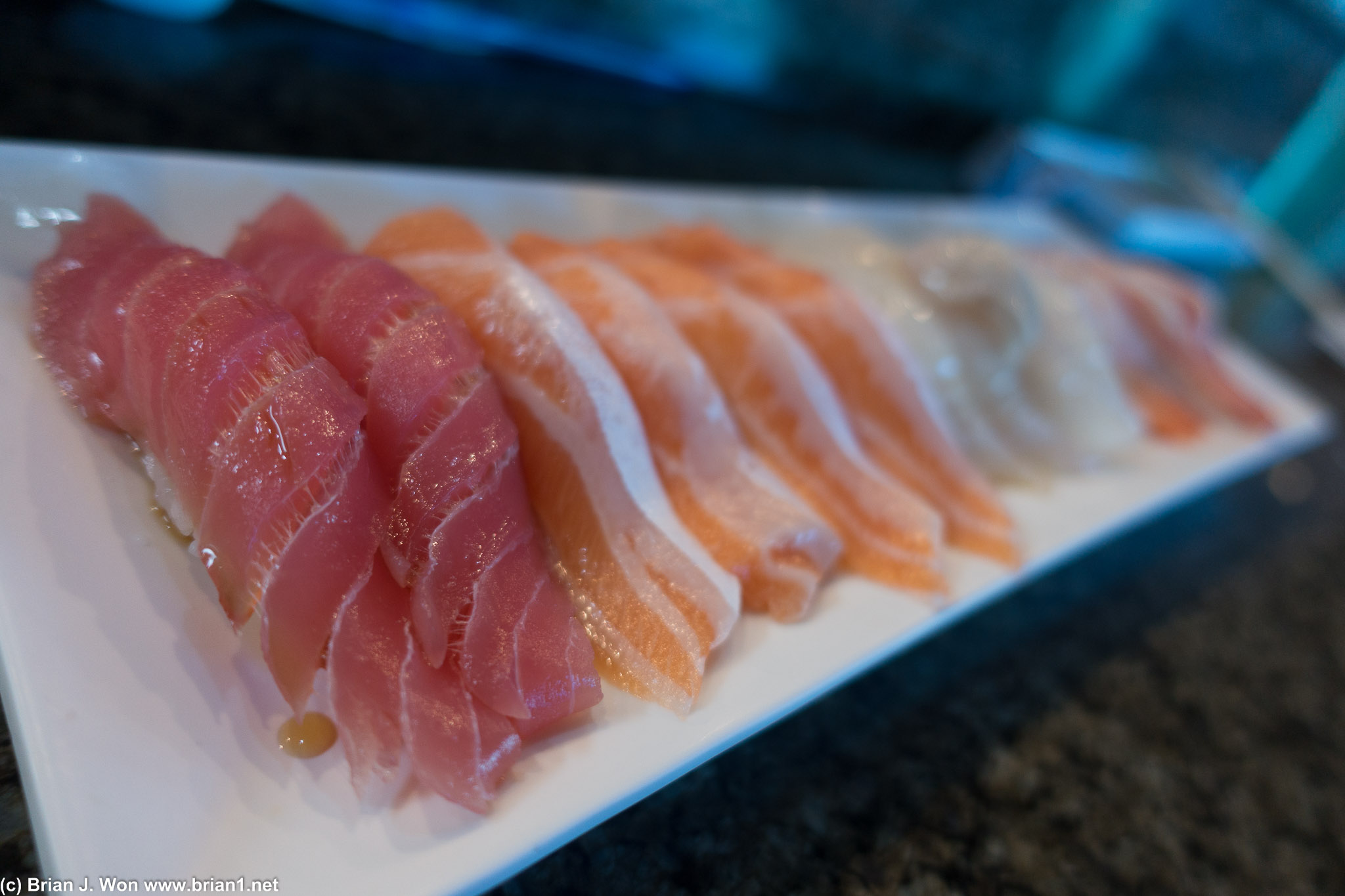 Tuna, salmon...
