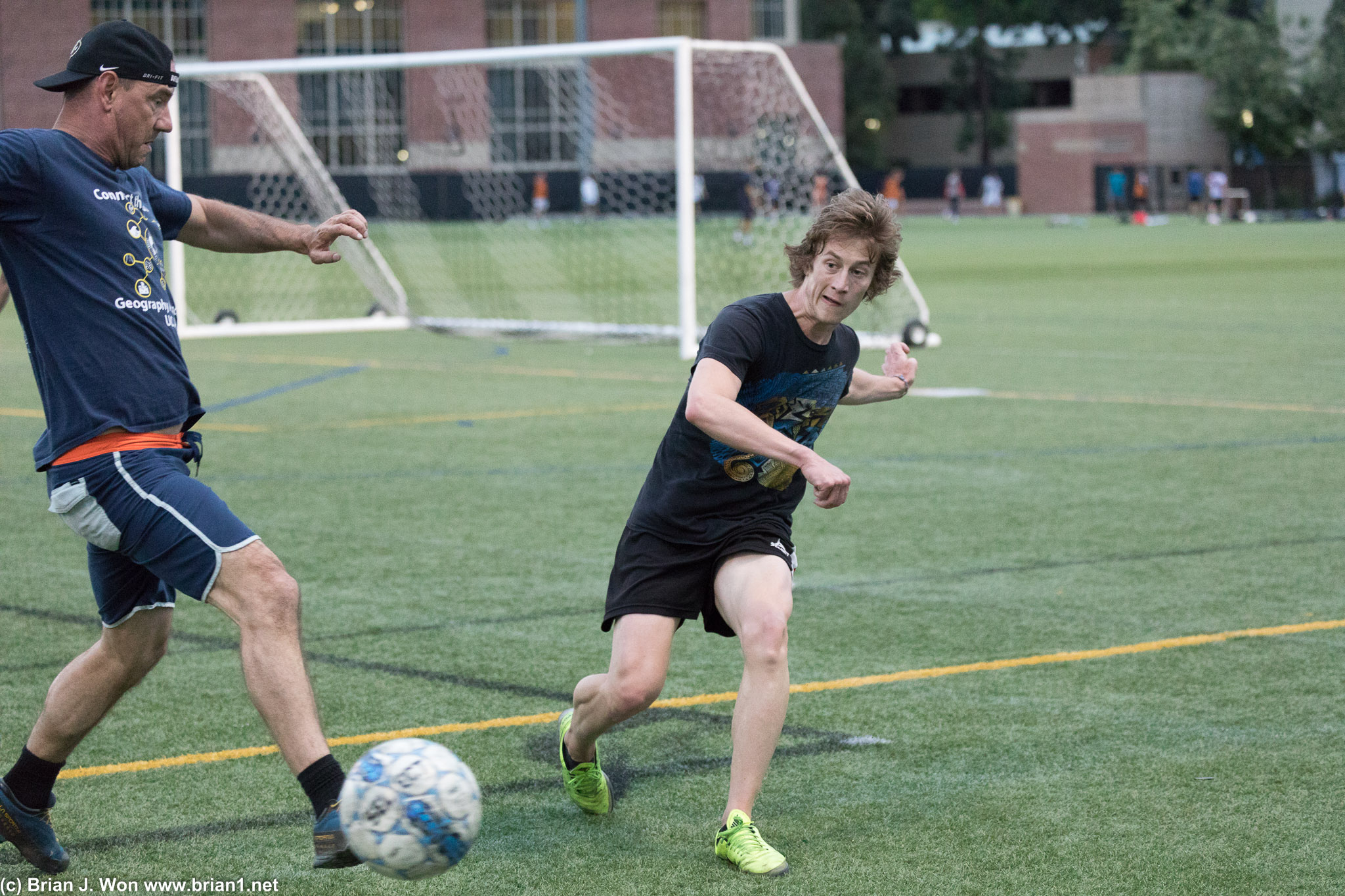 Professor Gillespie looks determined.