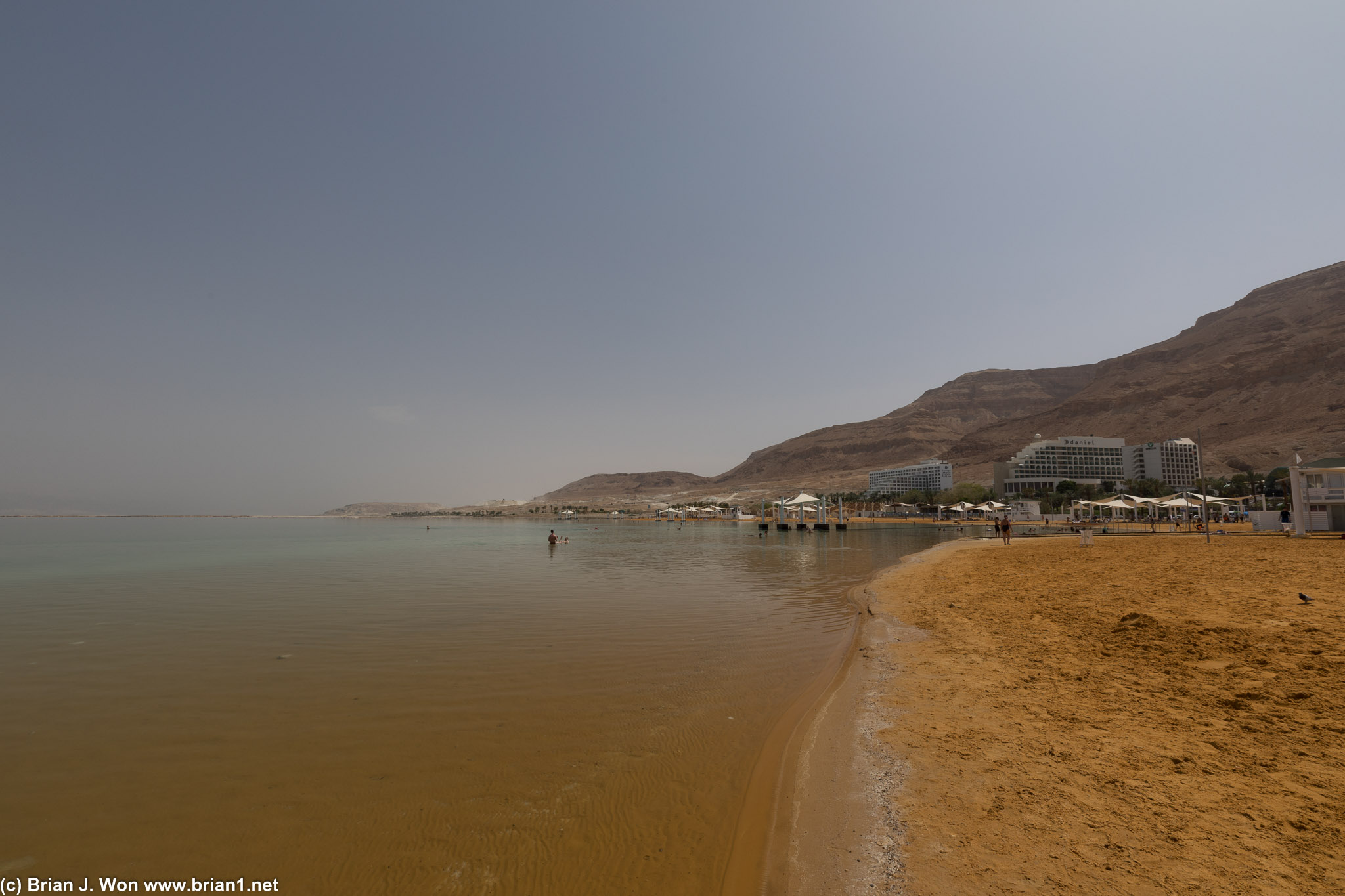The resort area of Ein Bokek.