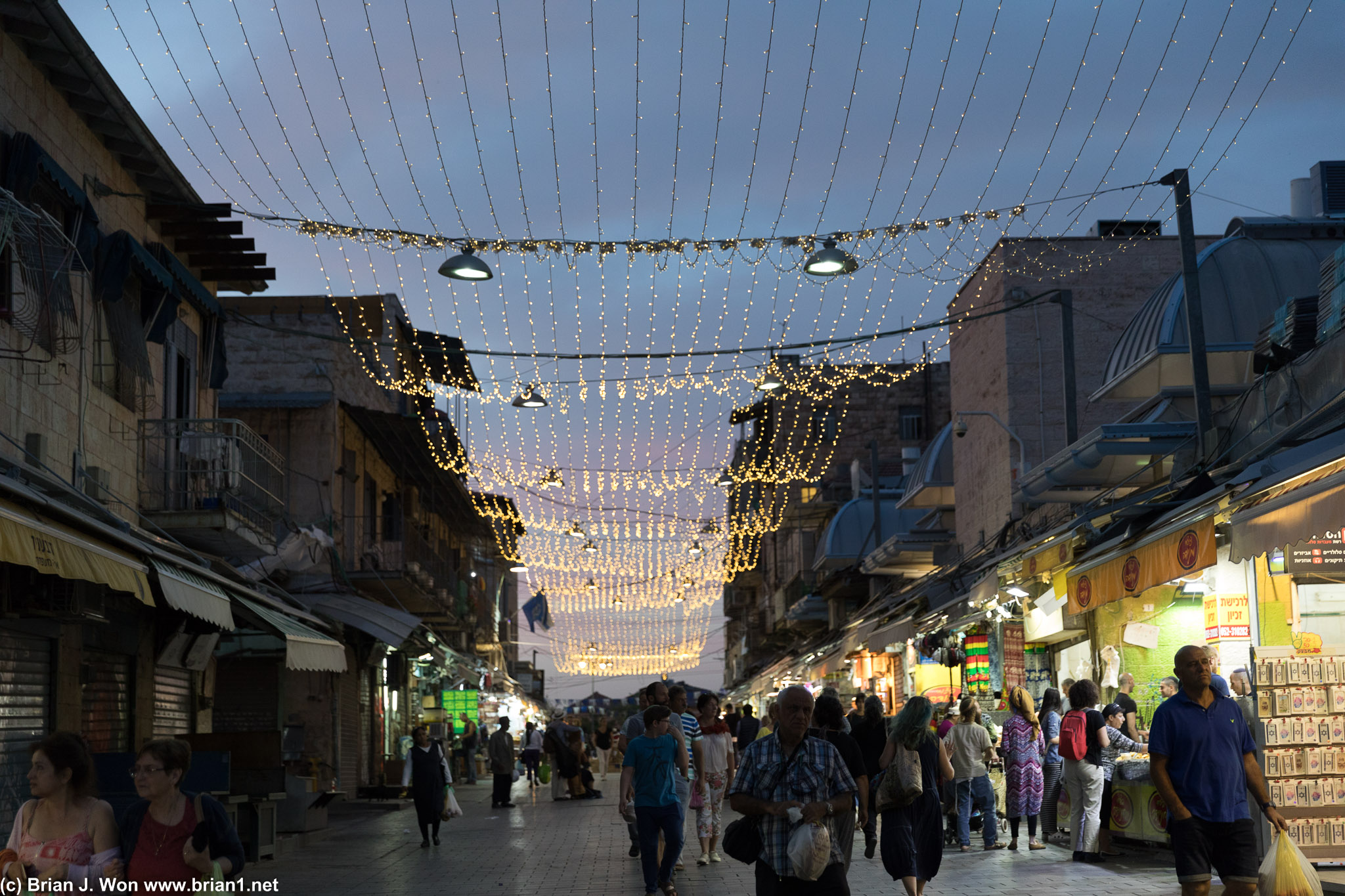 And the street outside.