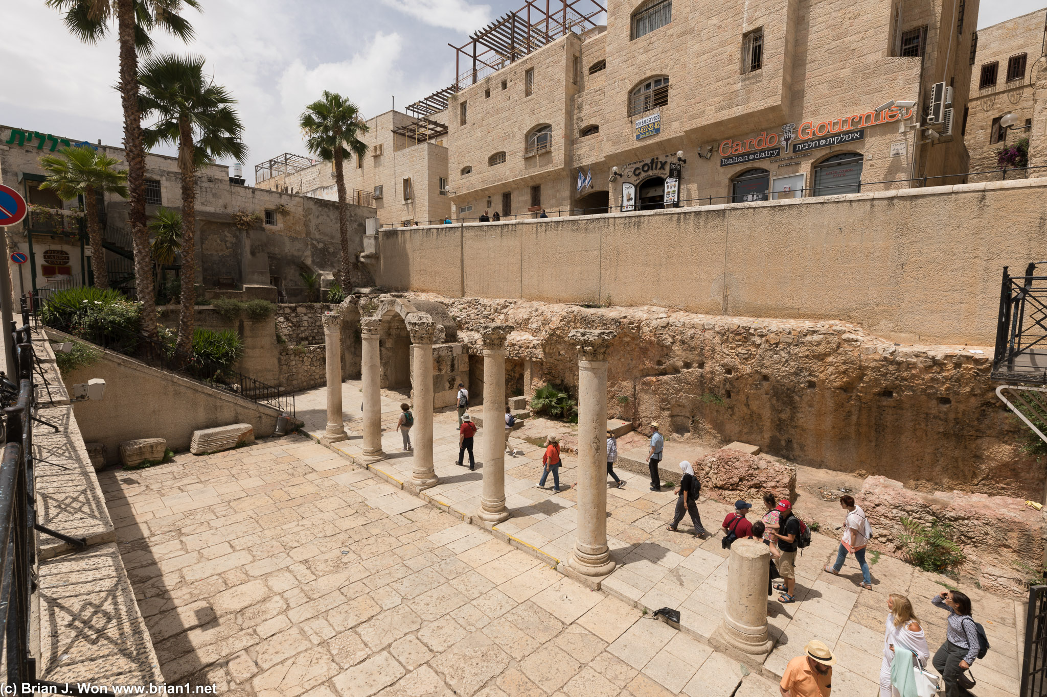 Columns of Cardo Maximus.