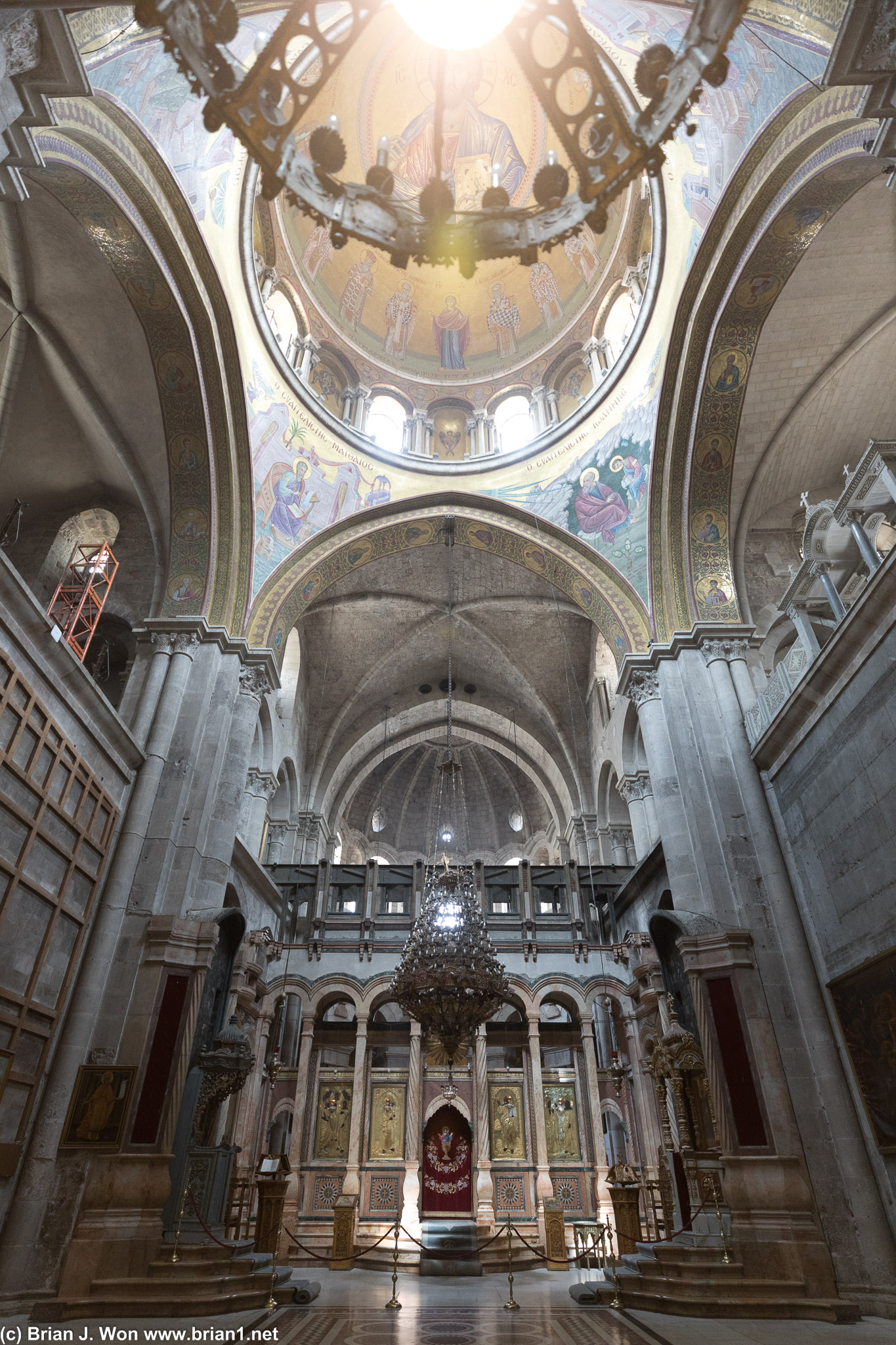 Not quite as magnificent... until you look up.