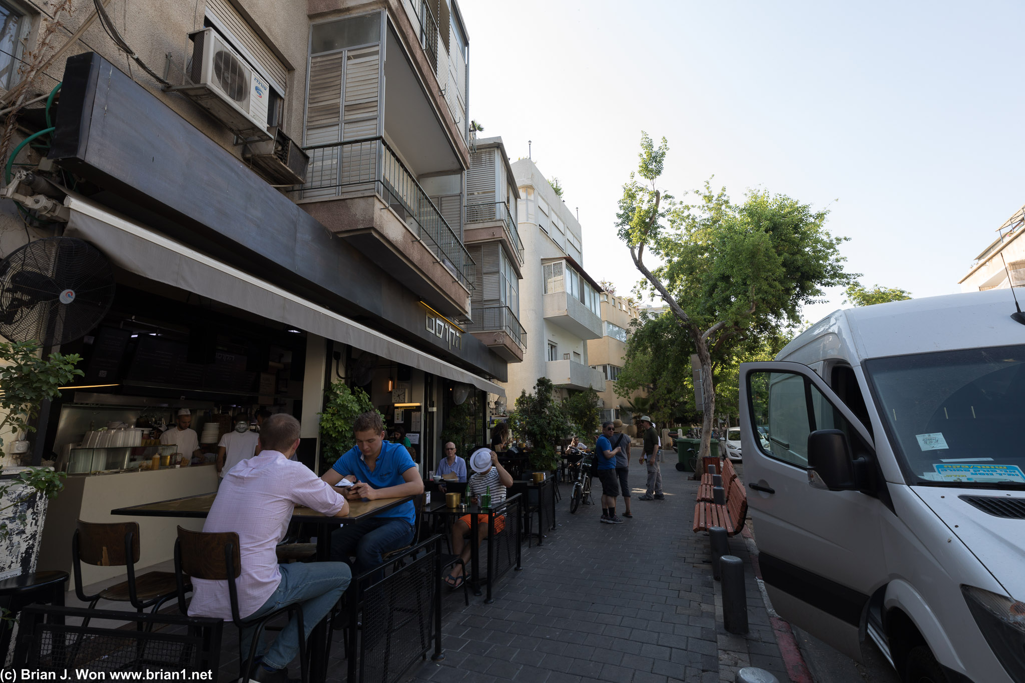Dinner at HaKosem.