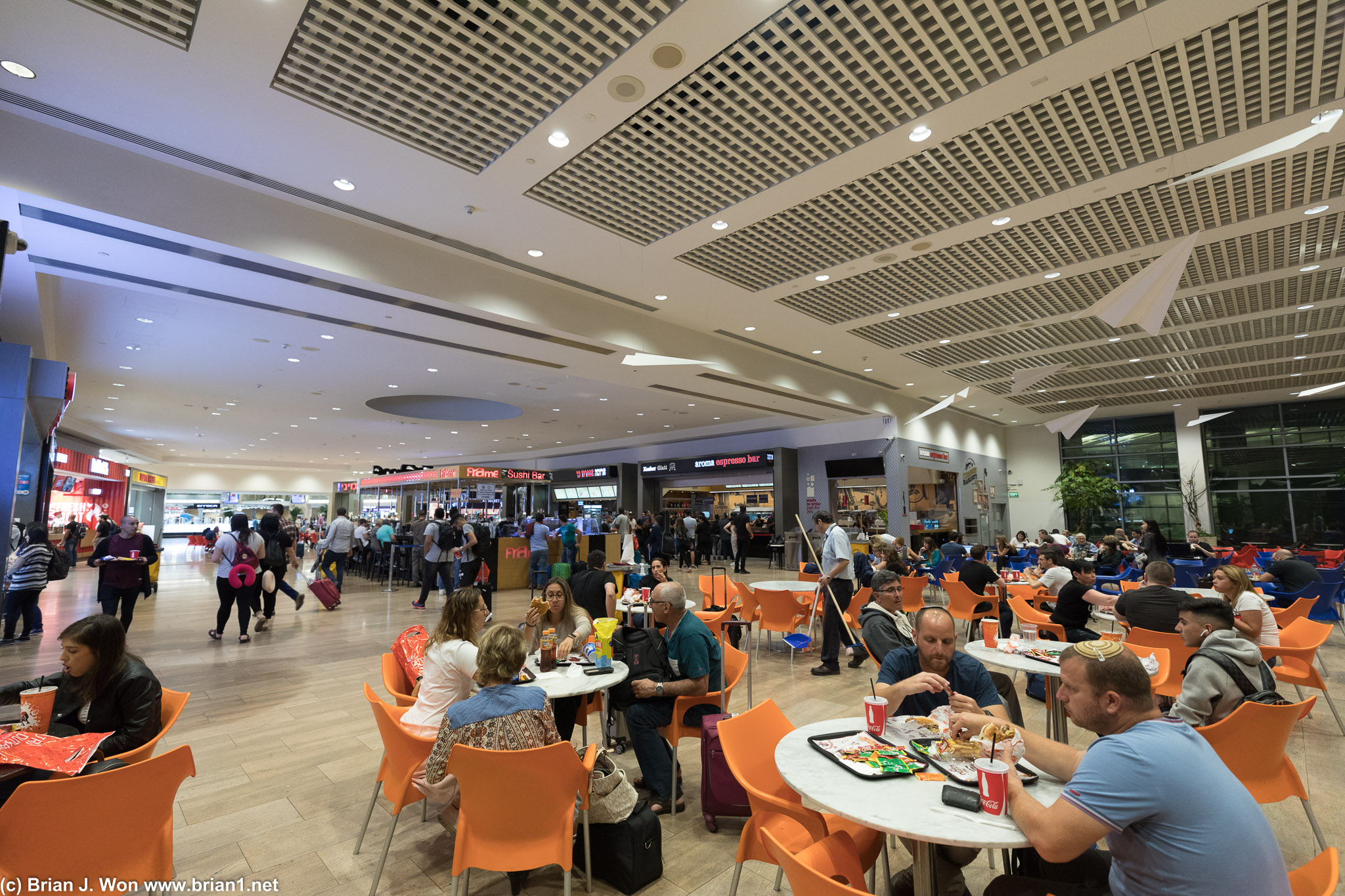 Food court.