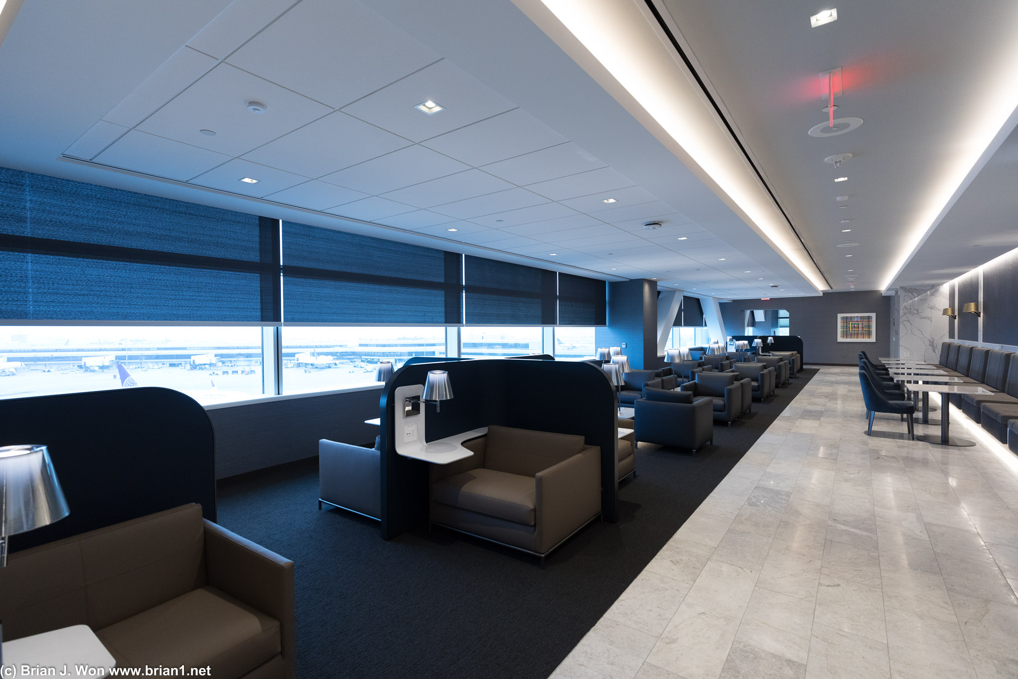 One of what, 7 seating areas?