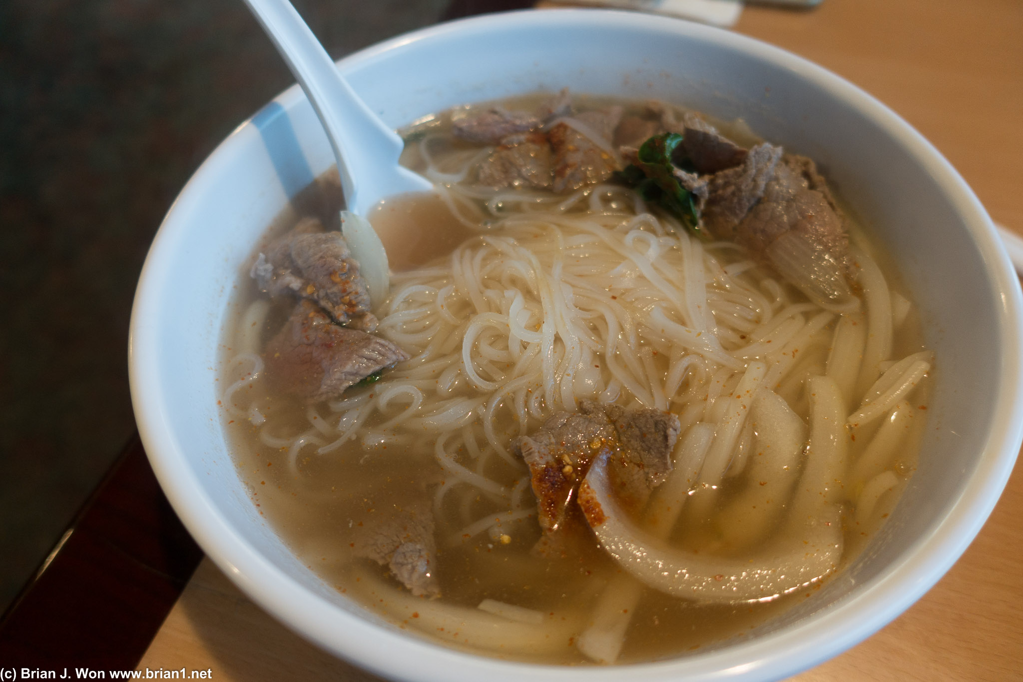 So-called pho at Mojave Thai.