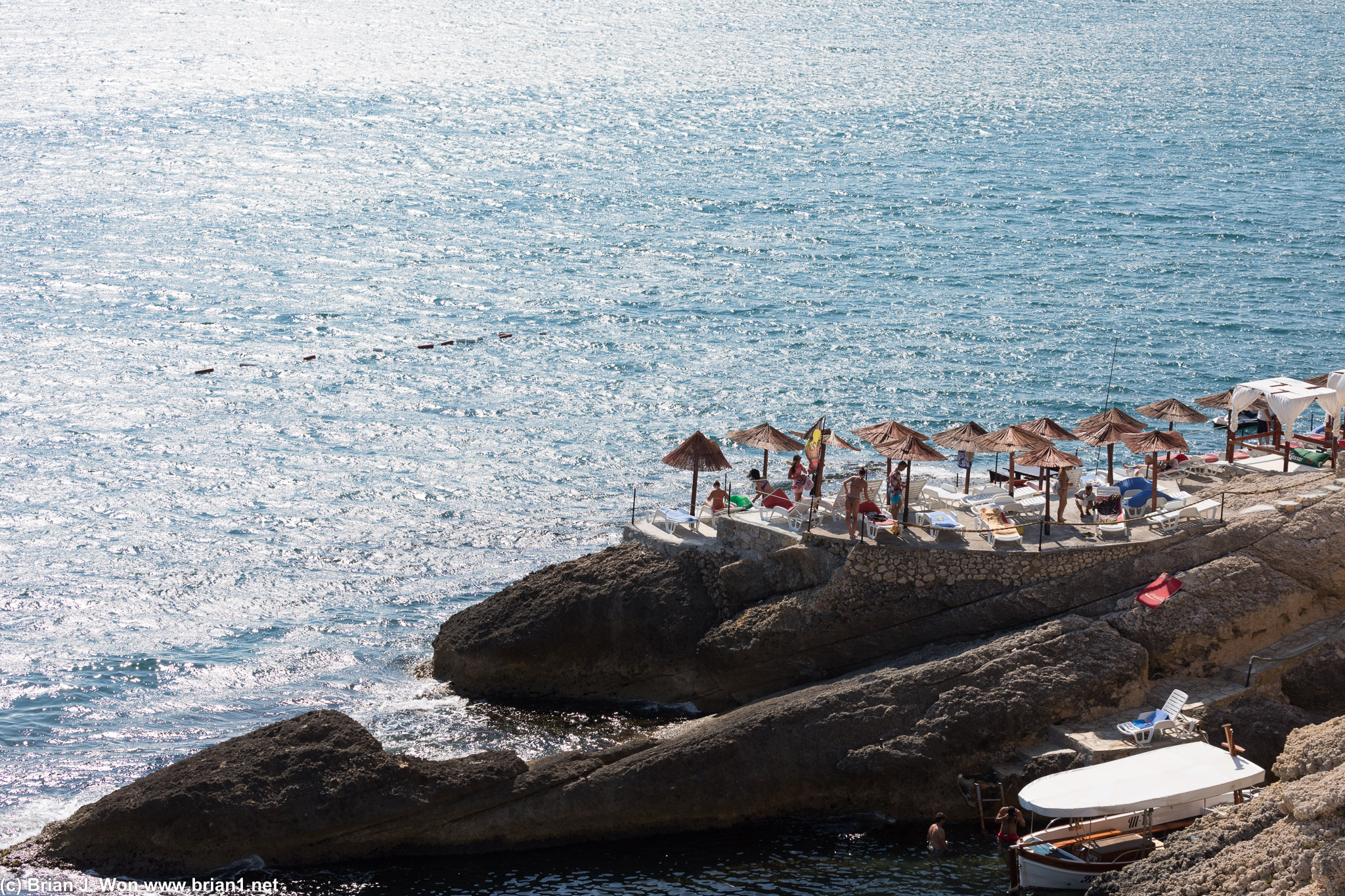 Private resort on the other side of Ulcinj.