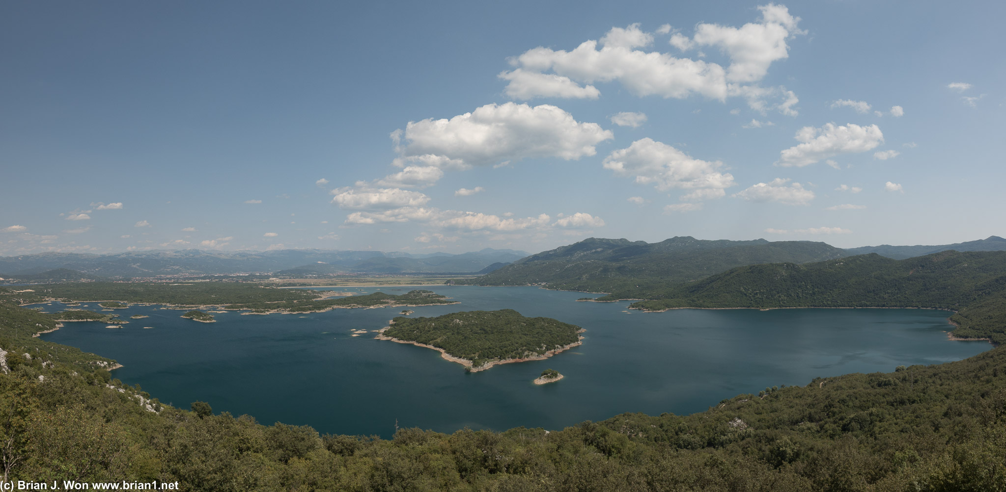Slansko Lake.