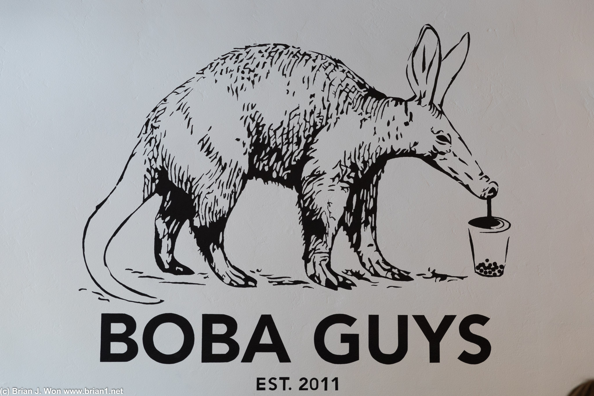 The logo.