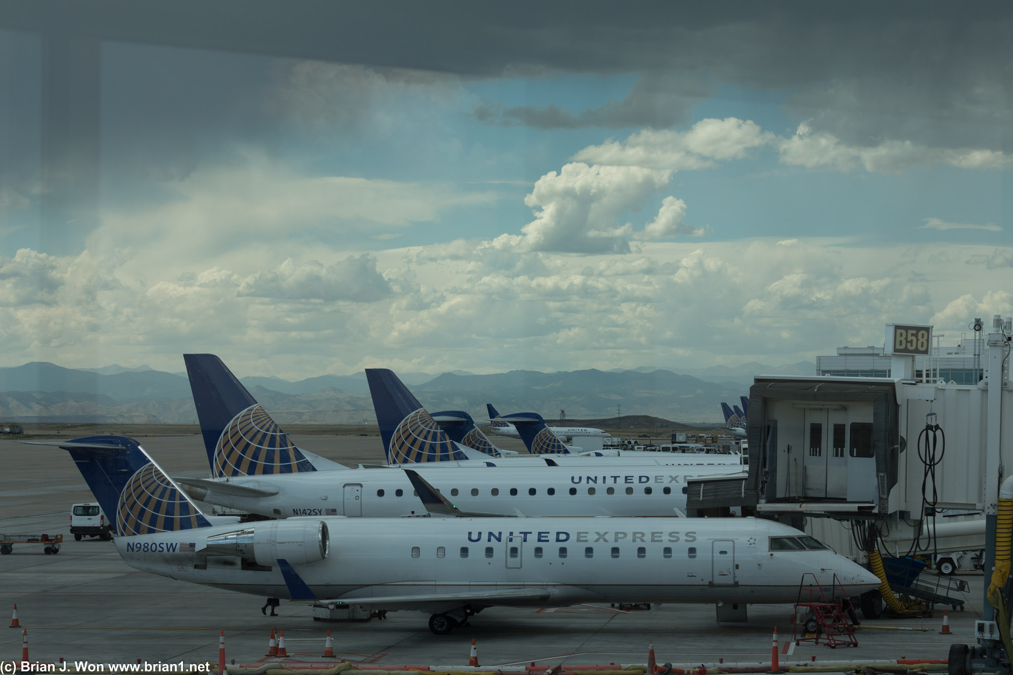 So many clouds!