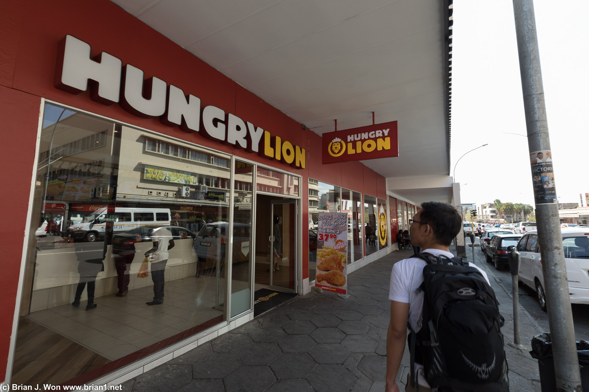 Fast food fried chicken is apparently a thing here.