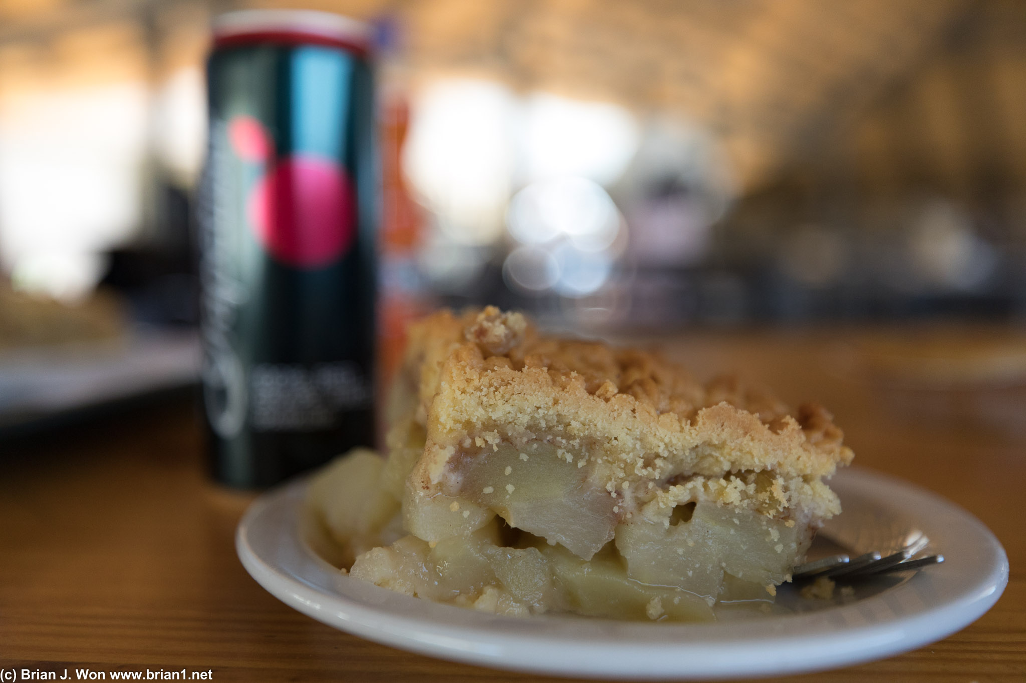 And their famous apple pie.