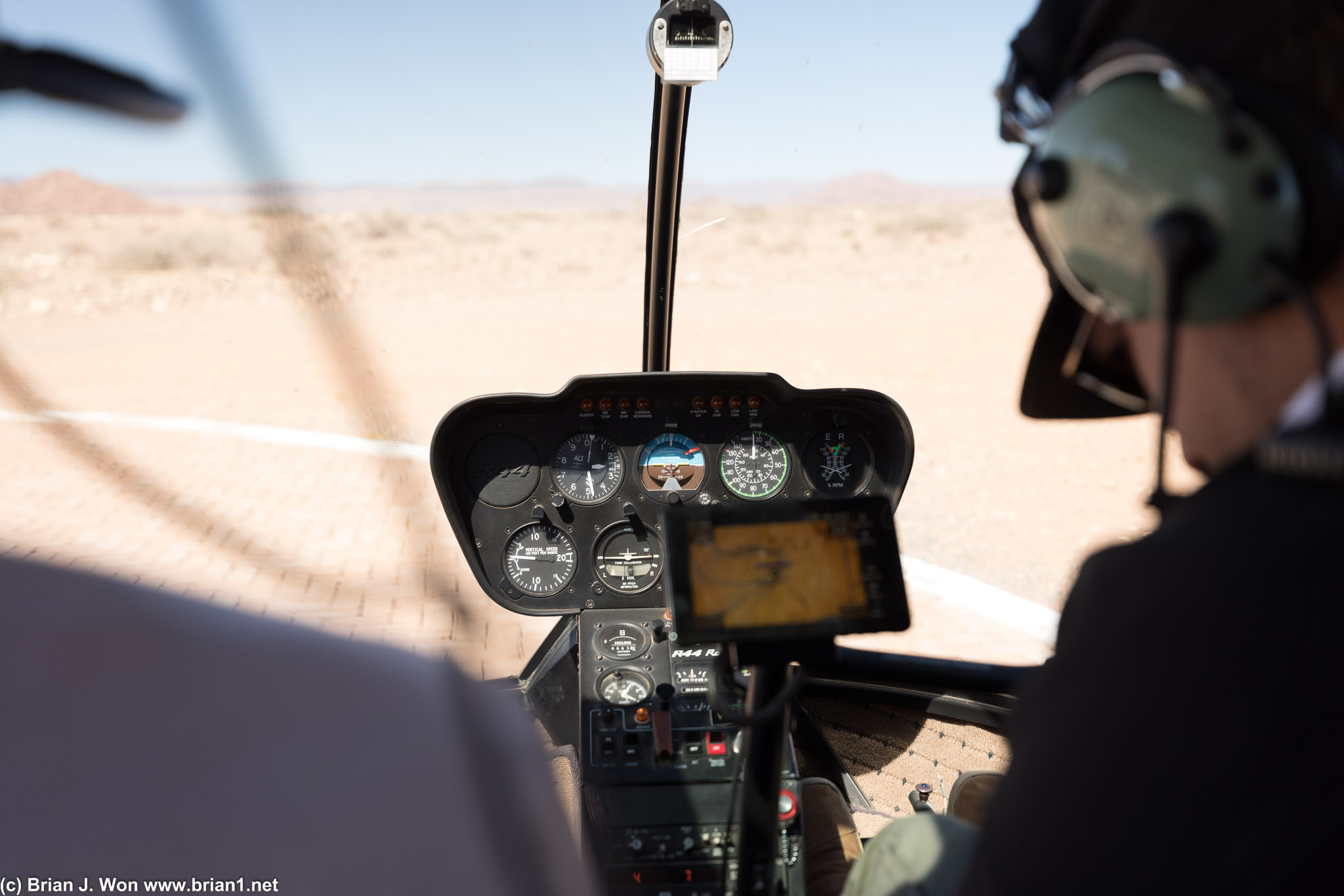 Getting ready for takeoff.