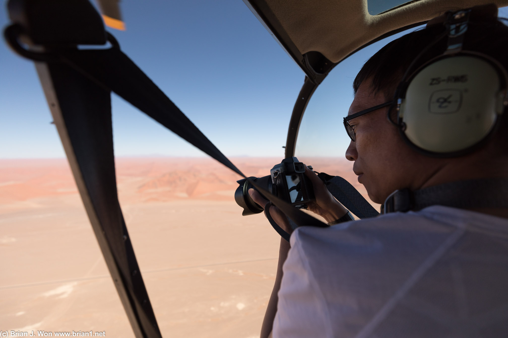Sam clicking away with his X1D.
