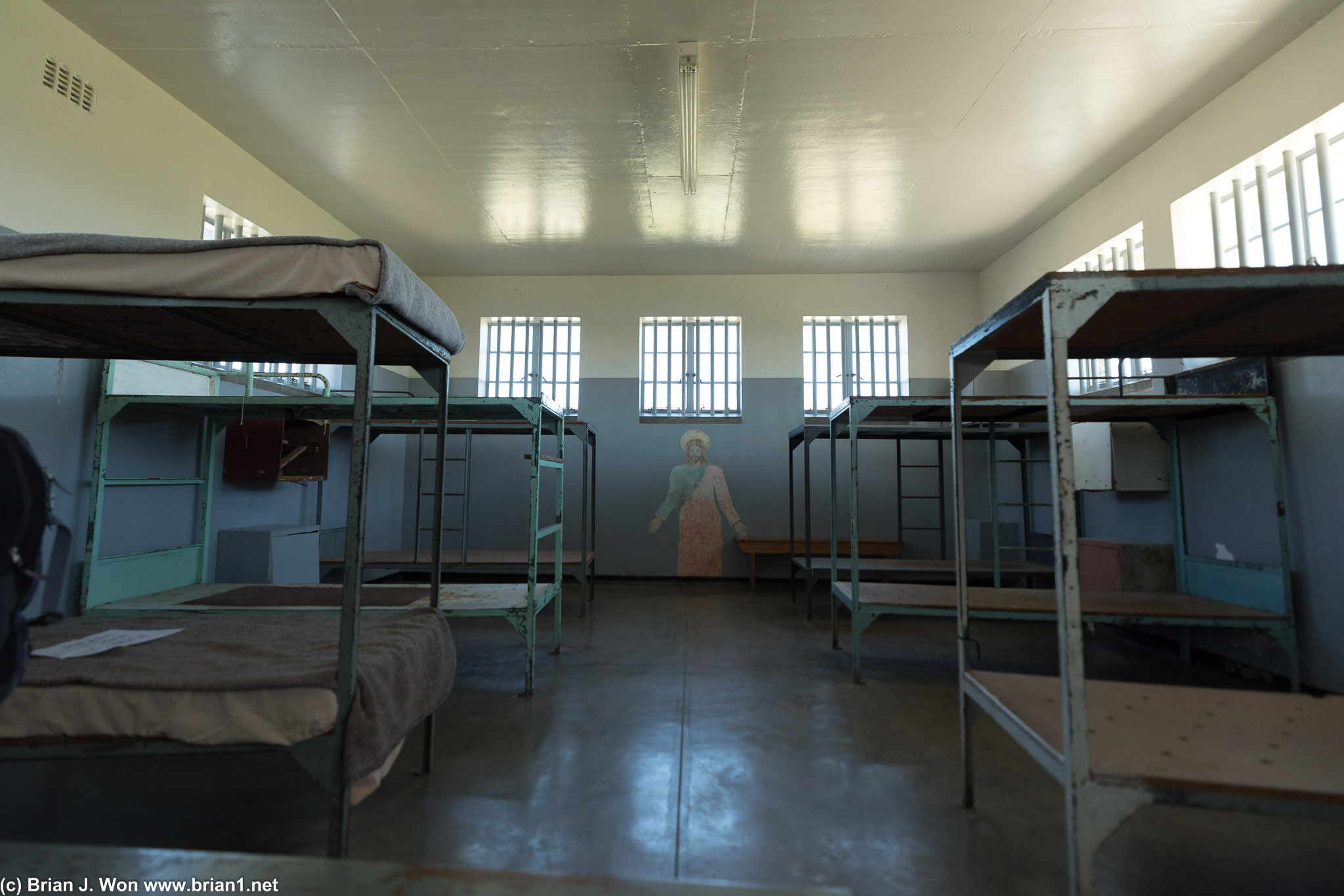 Maximum security wing.