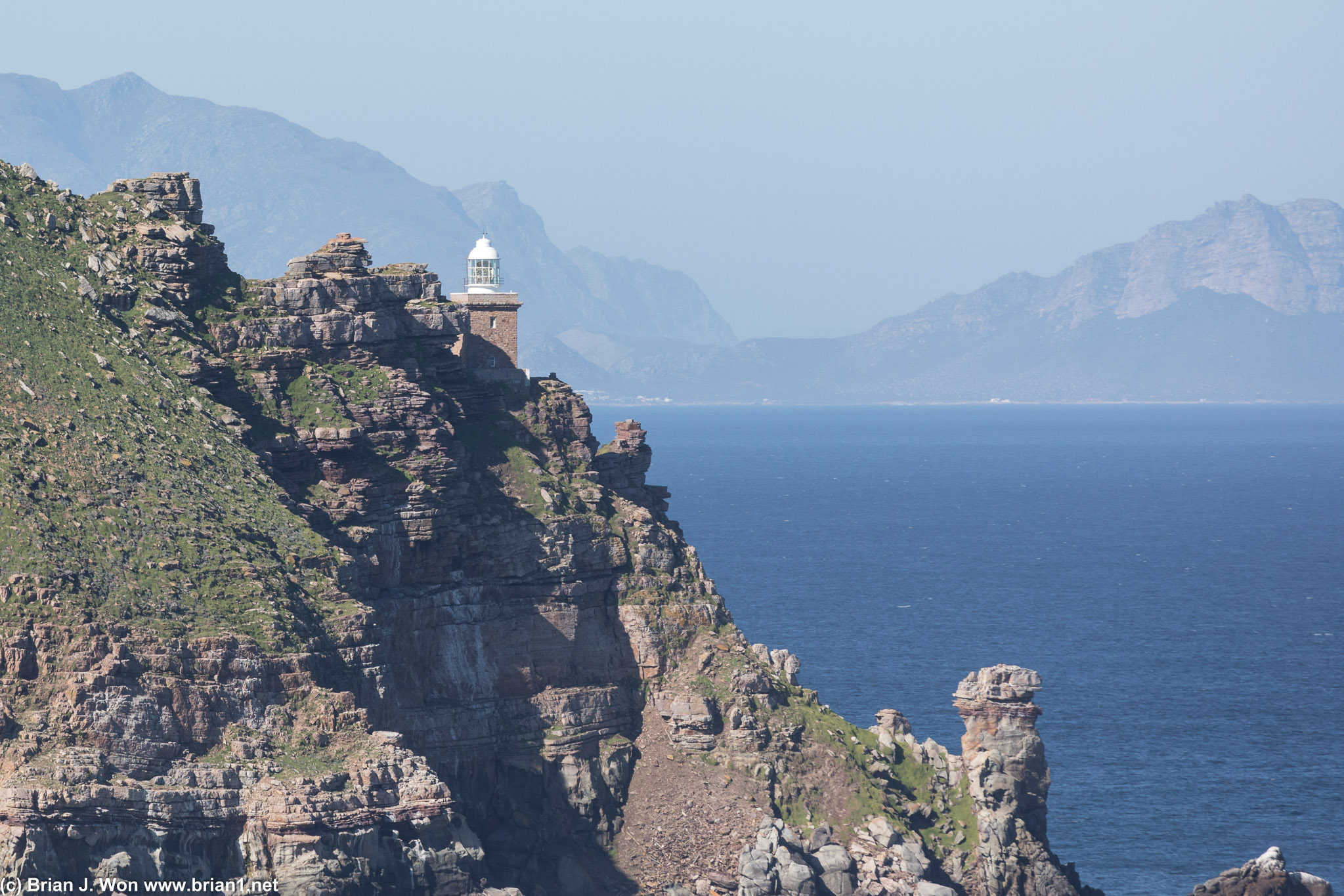 The old Cape Point Lighthouse.