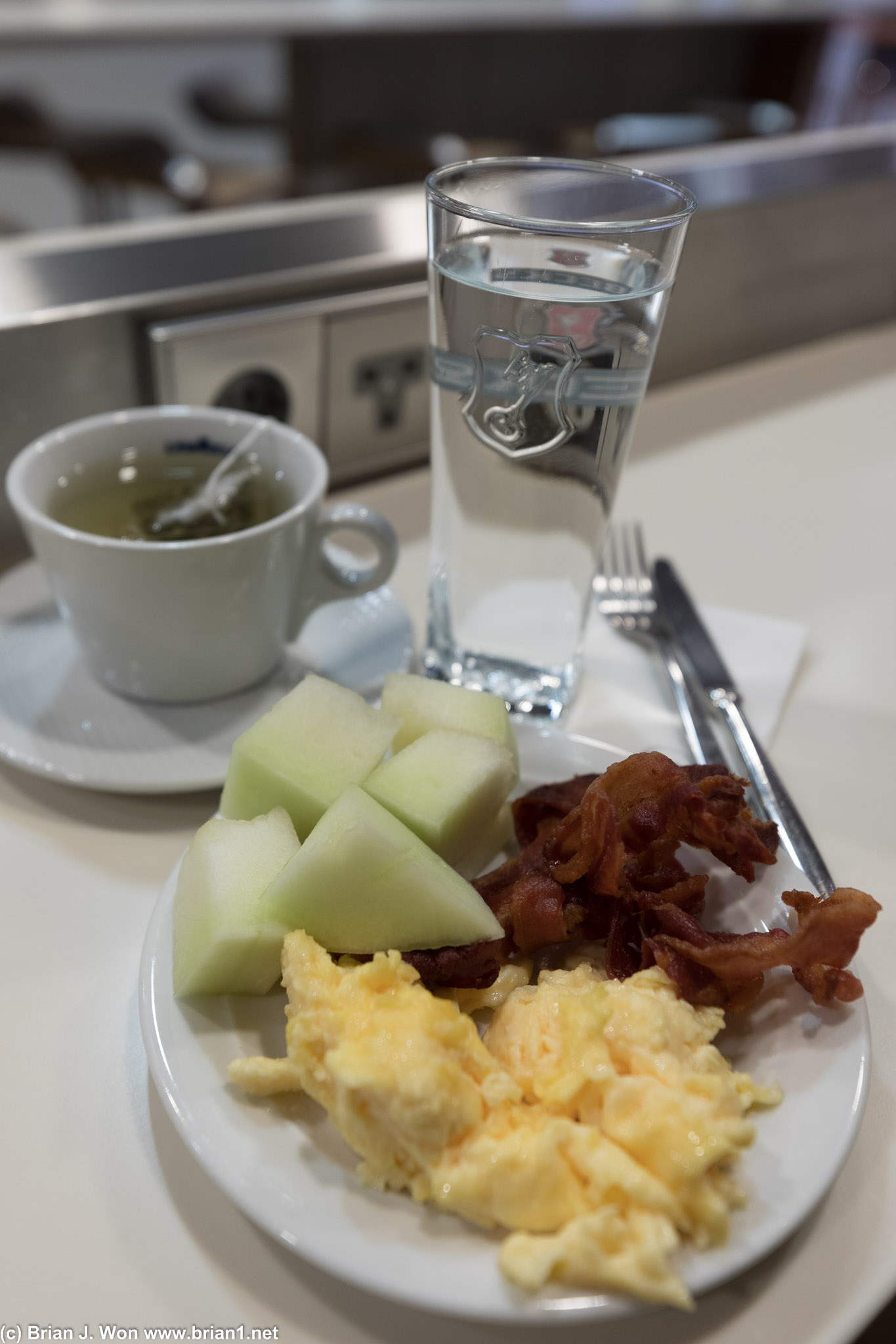 Been up since 3am, time for second breakfast.