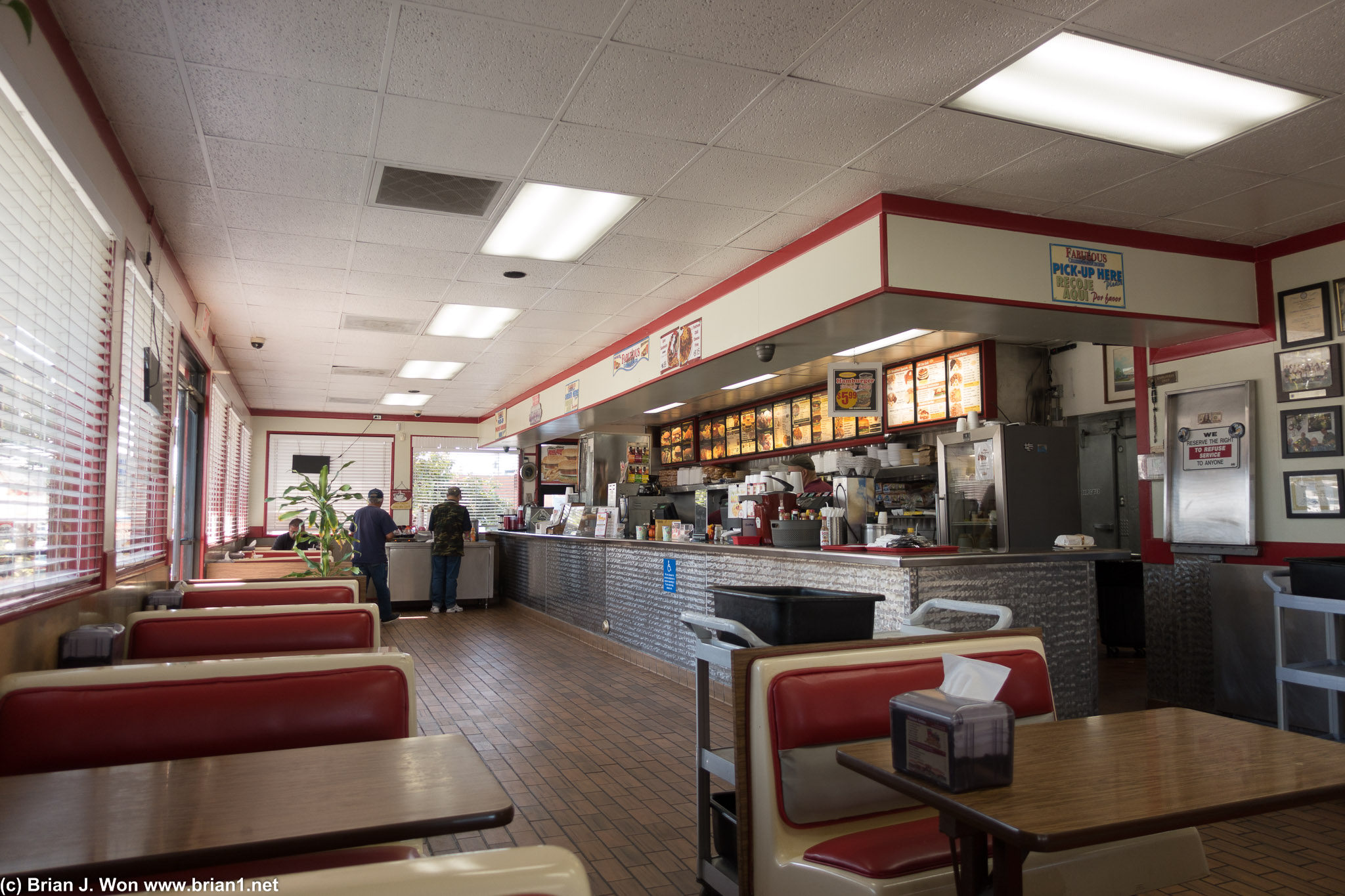 Local burger joint.