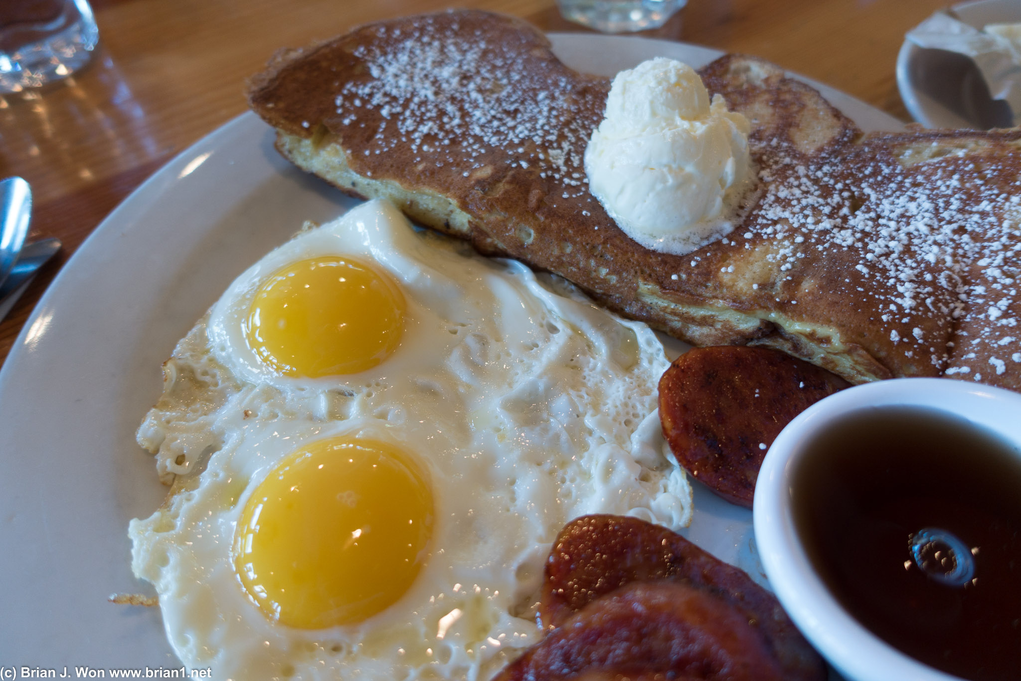 French toast breakfast.
