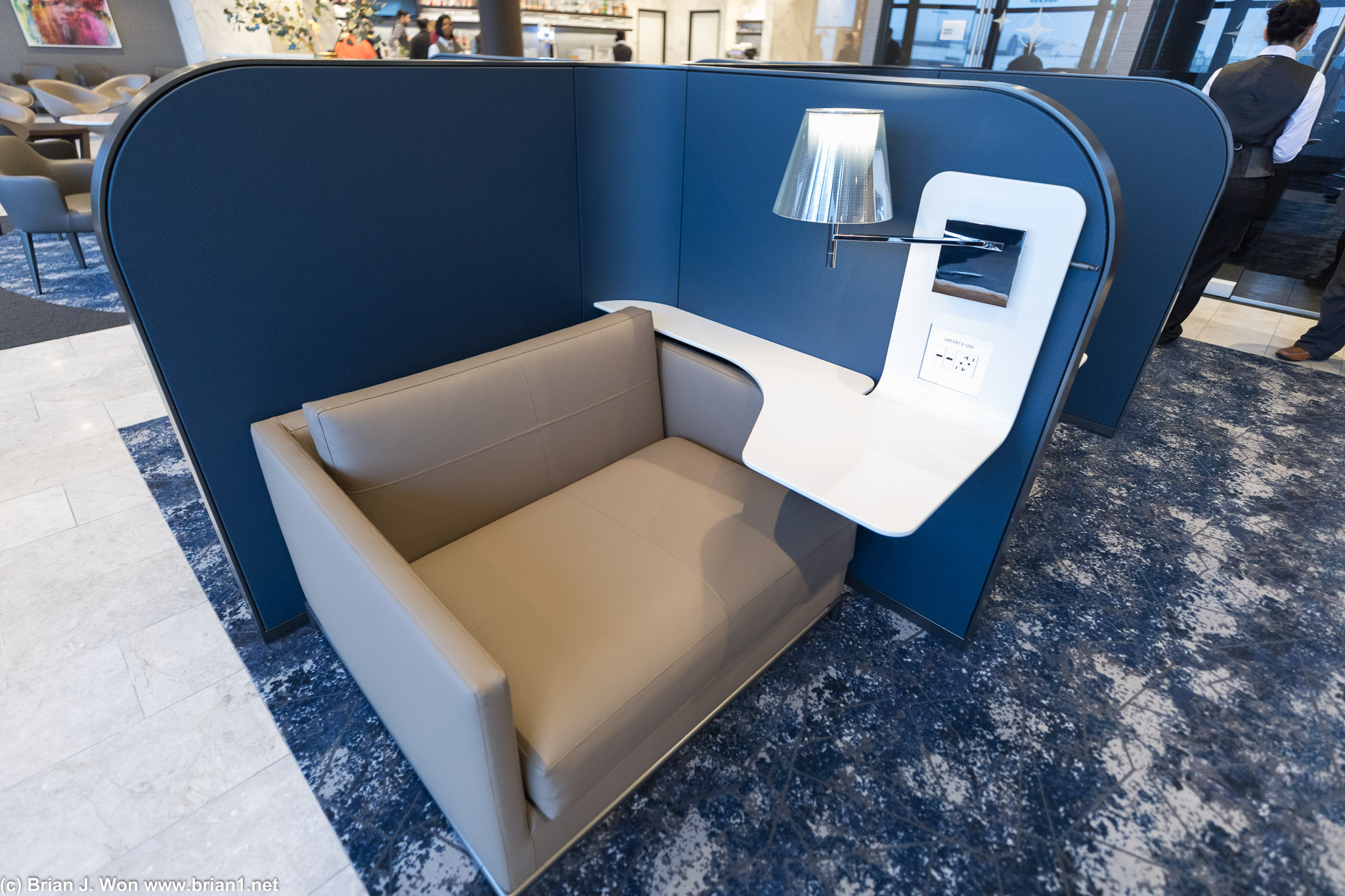 Polaris Lounge seats.