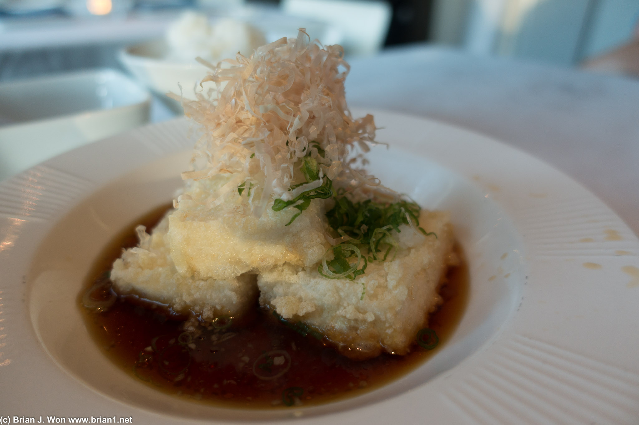 Agedashi tofu. Yum!
