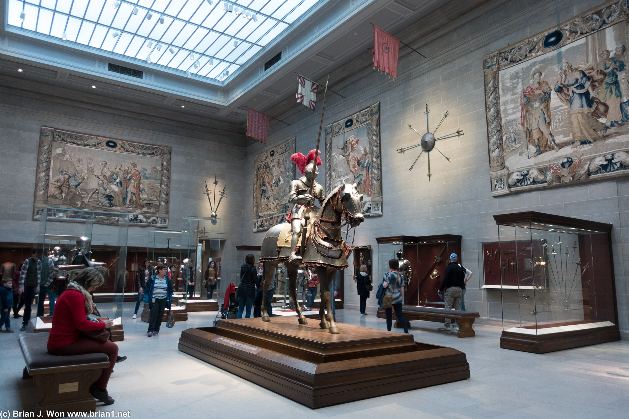 Armory at the Cleveland Museum of Art.