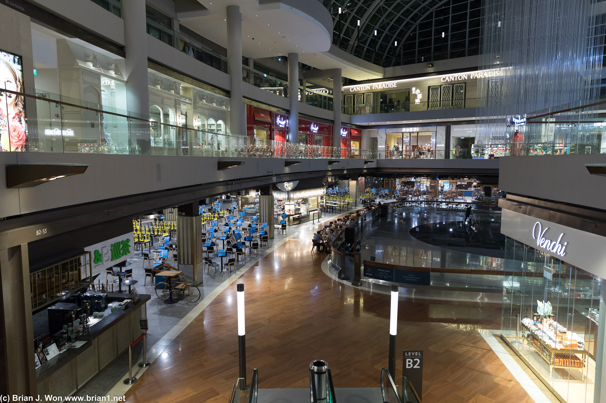 Raspura Masters, aka the food court inside Marina Bay Sands Shoppes.