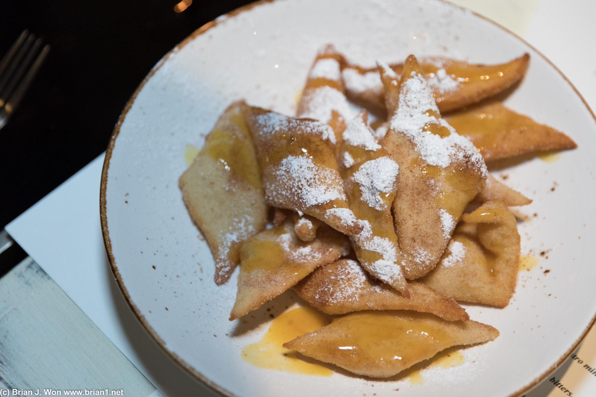 Sopaipilla? They claimed it was beignets. It was definitely not like any beignet I'd had before...