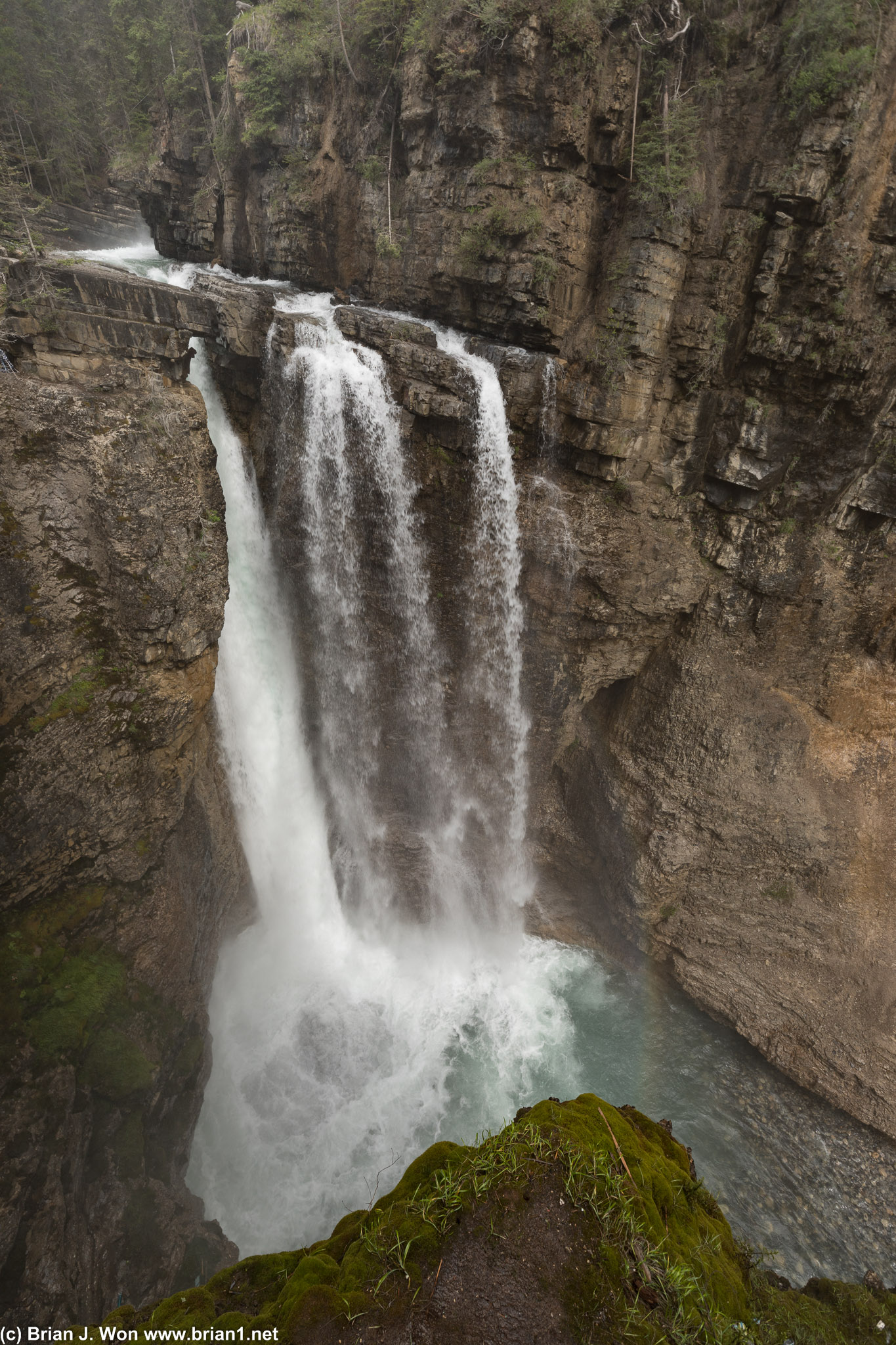 Upper Falls, Johnston Canyon.