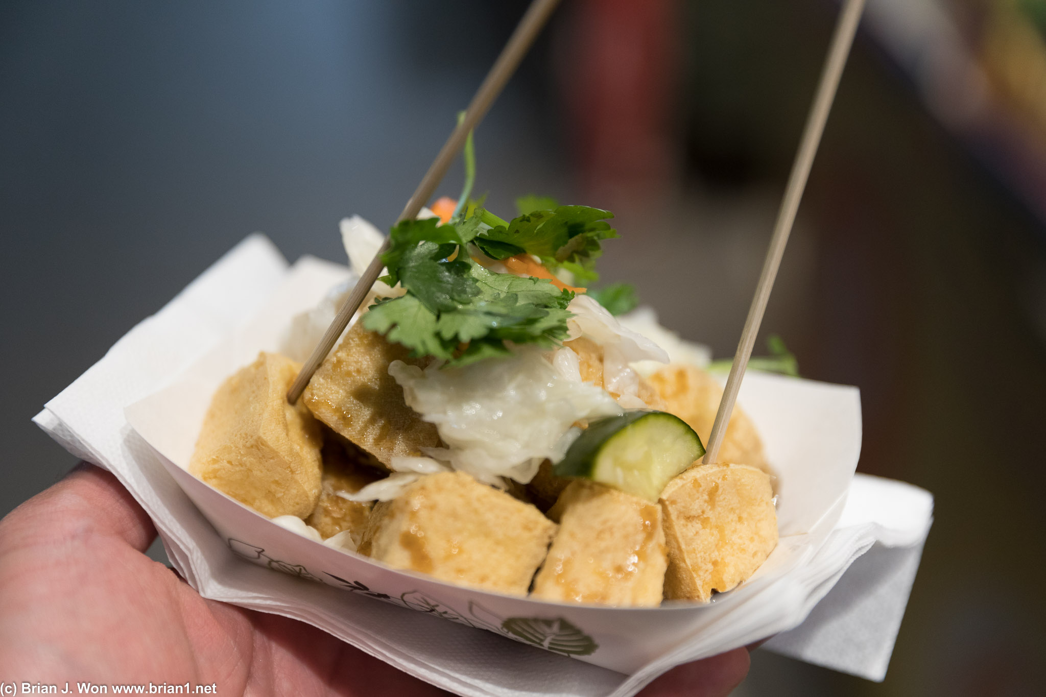 Made room for stinky tofu!