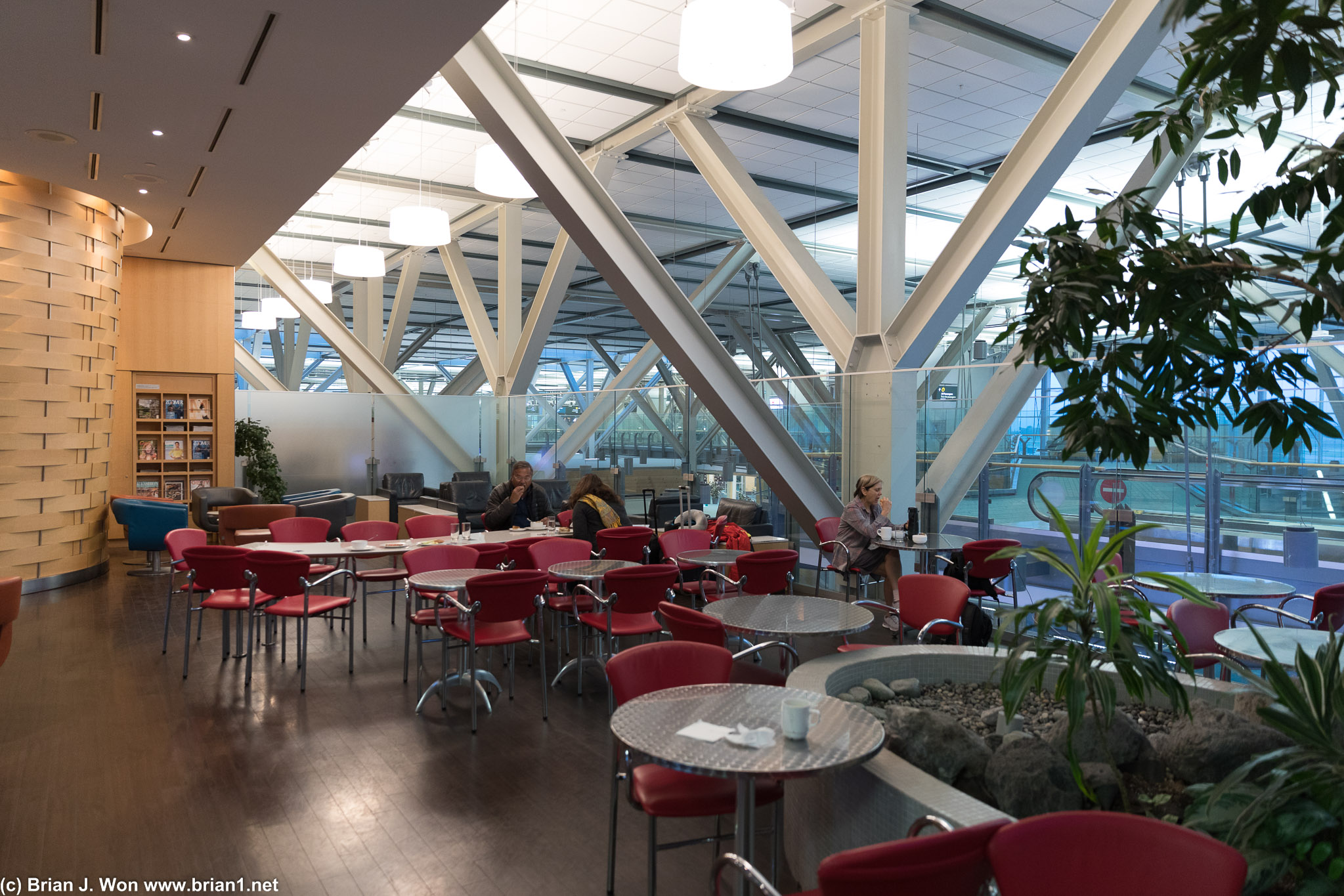 The inside of the terminal view.