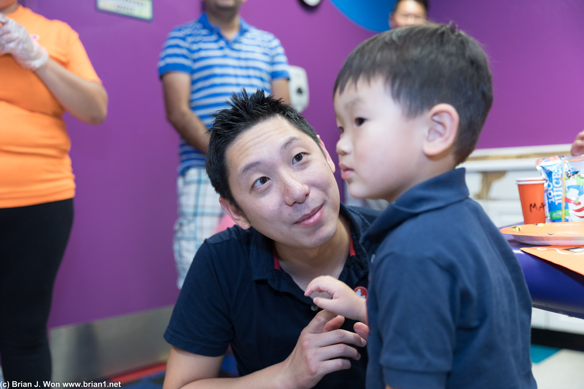 Eric and son.