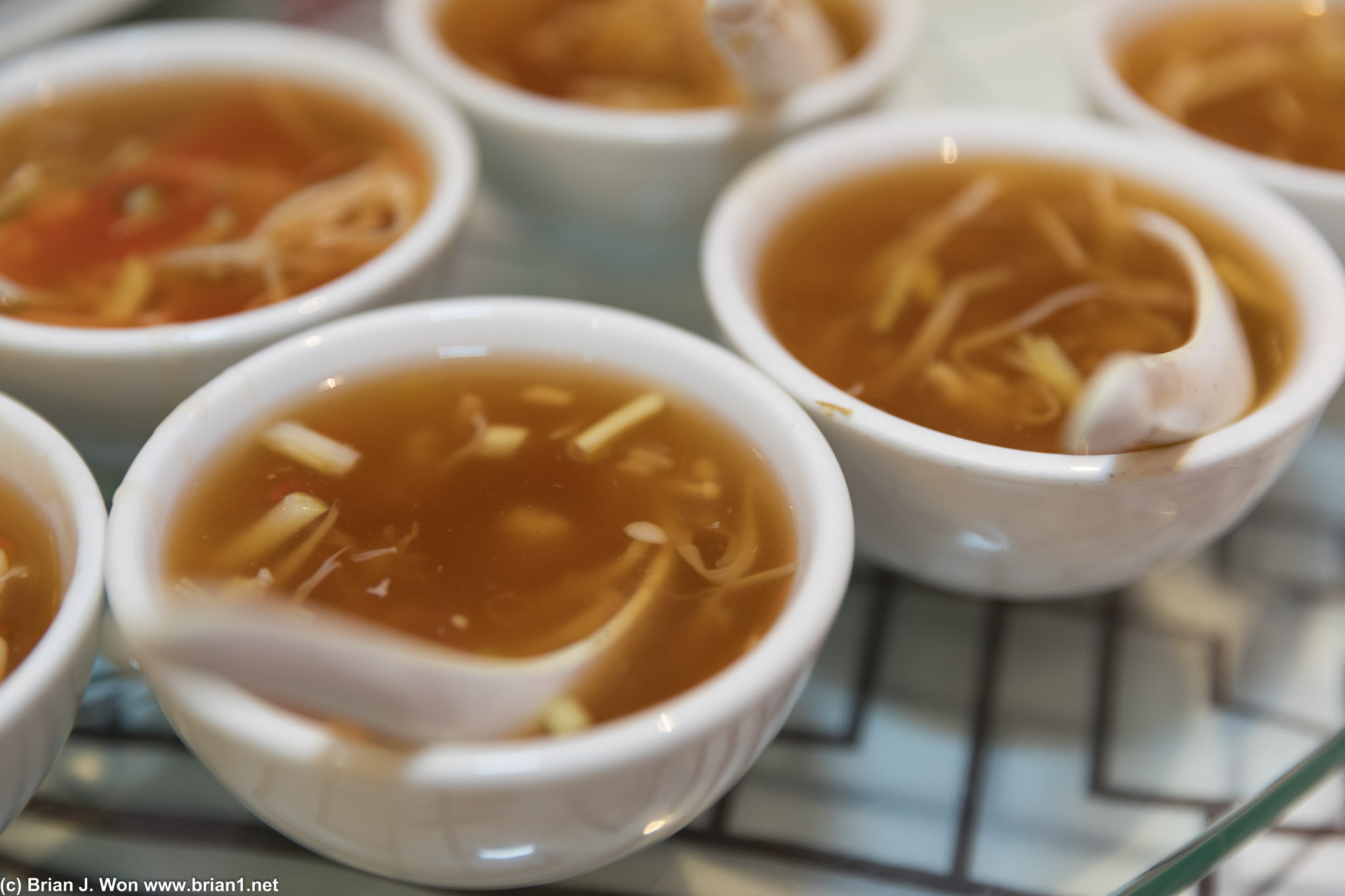 Mushroom soup.