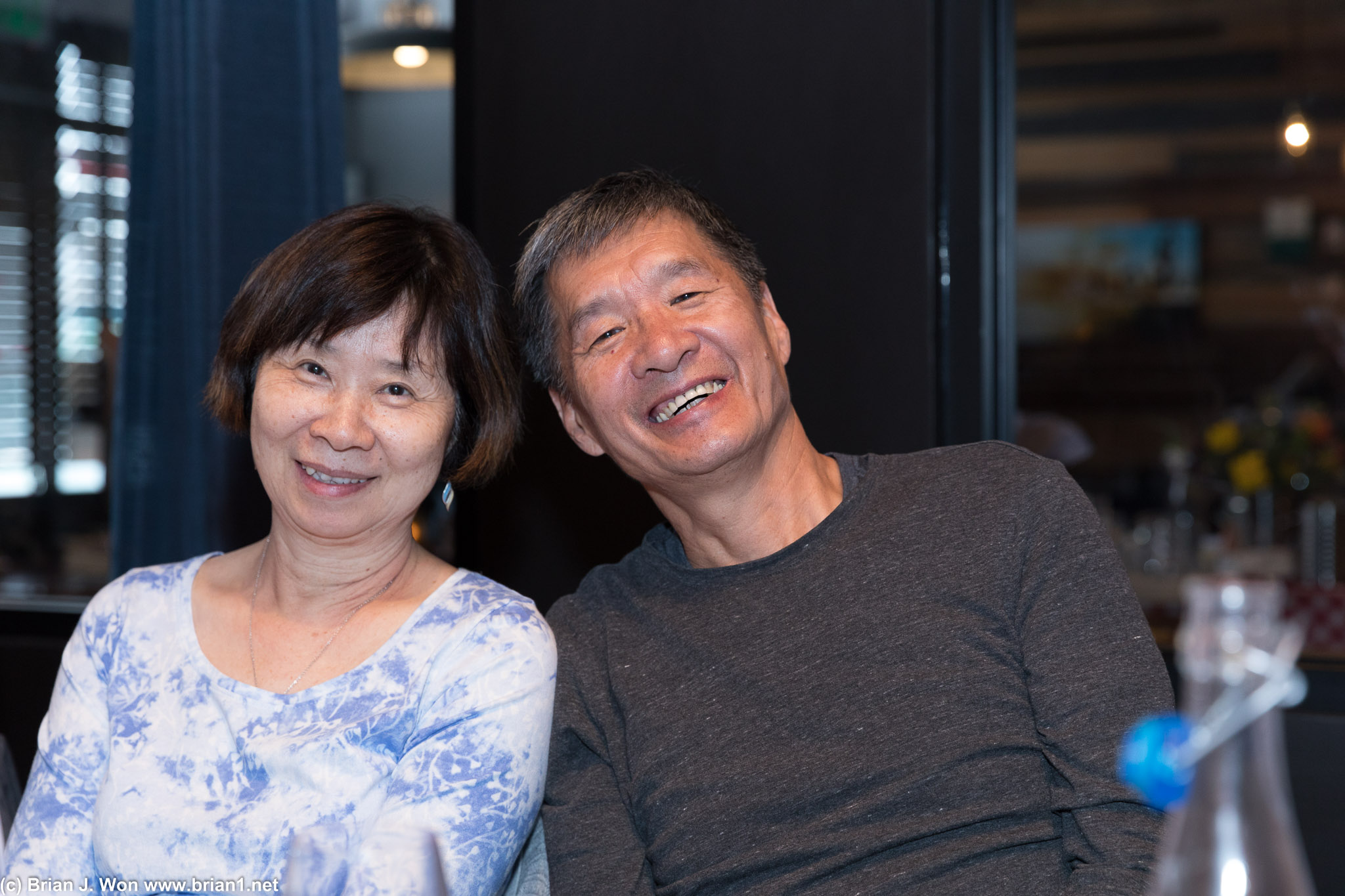 Grandma and Grandpa Lu.