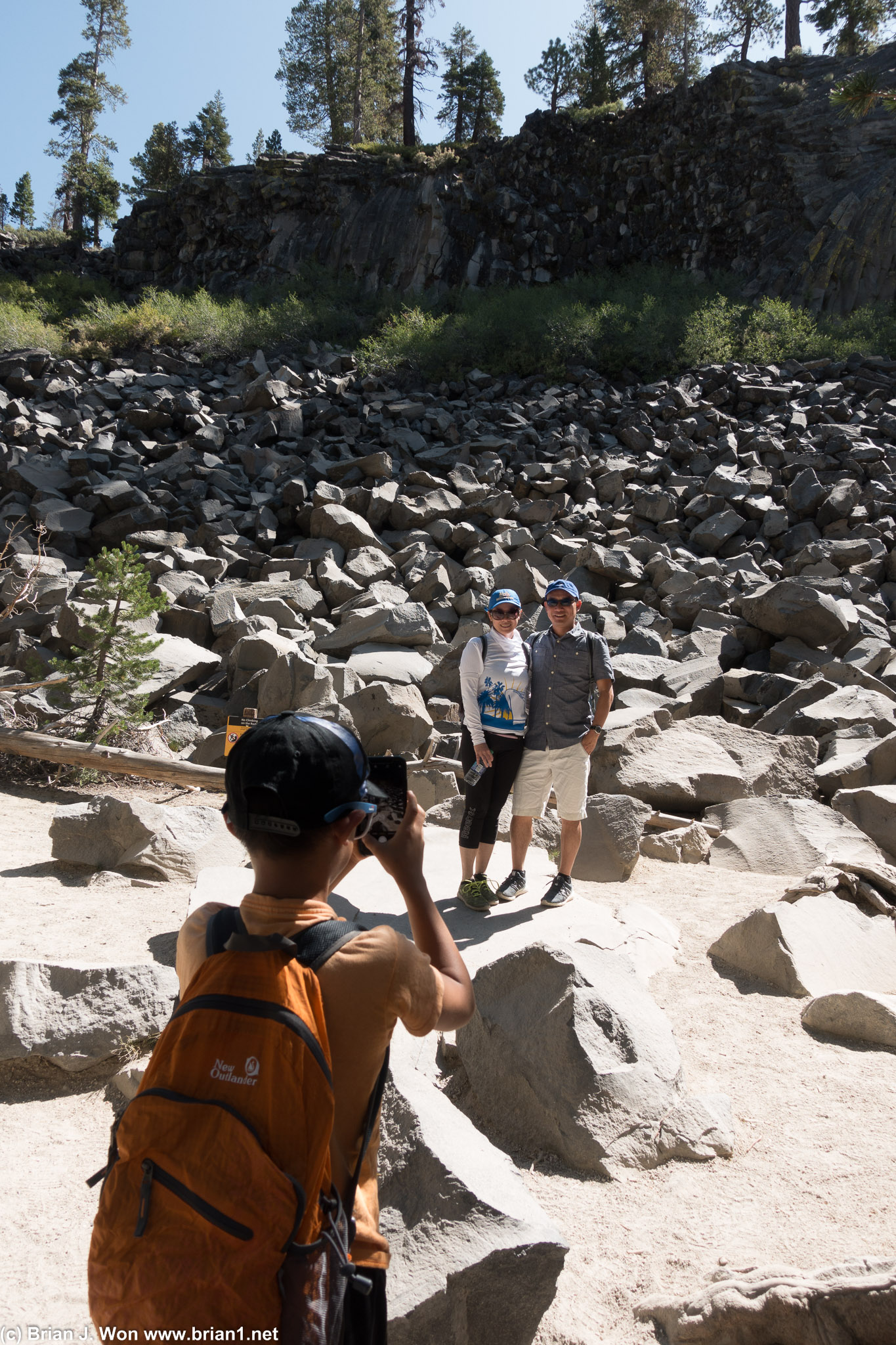 Bryce photographing his parents.