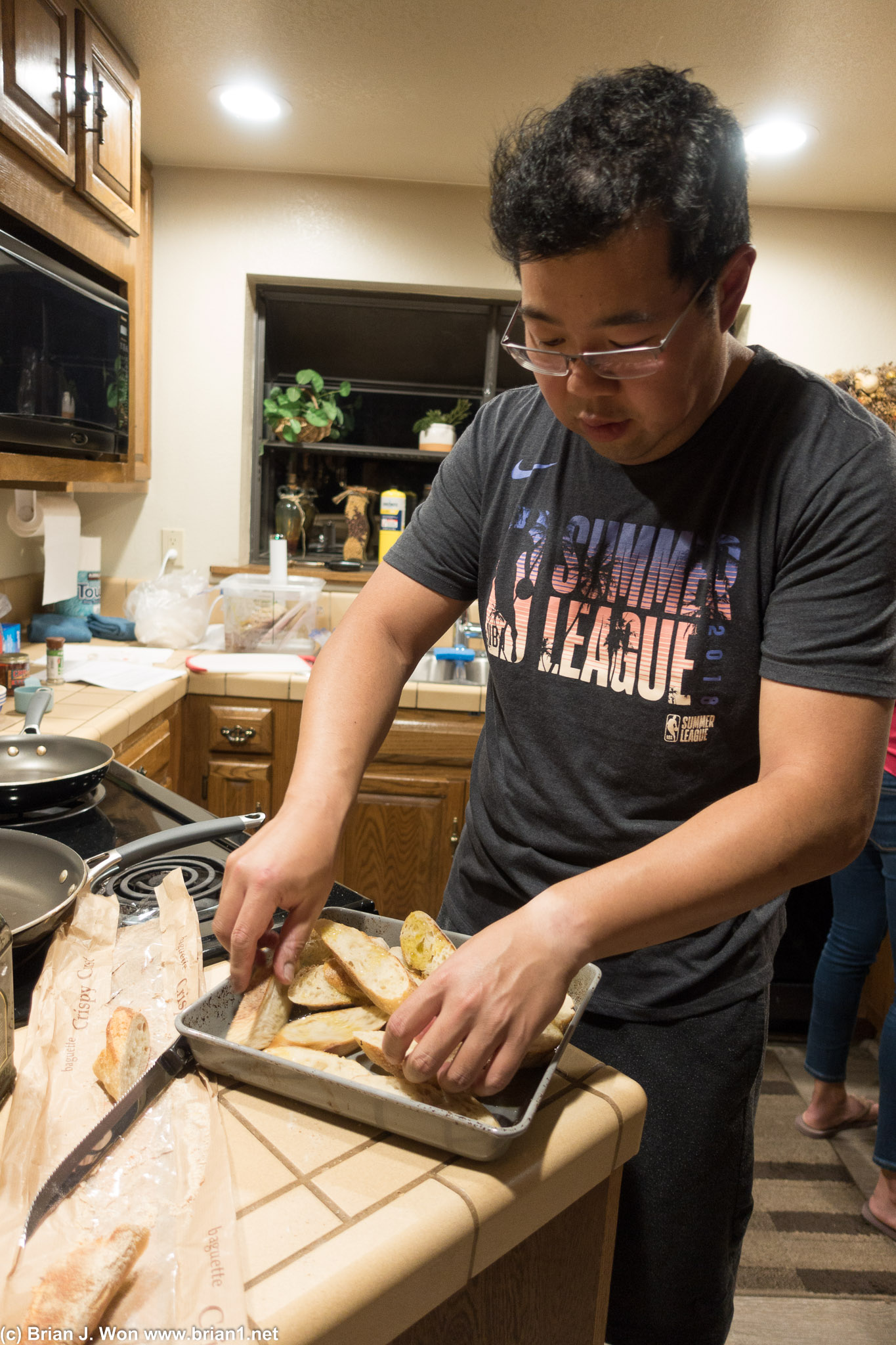 Joe is head chef.