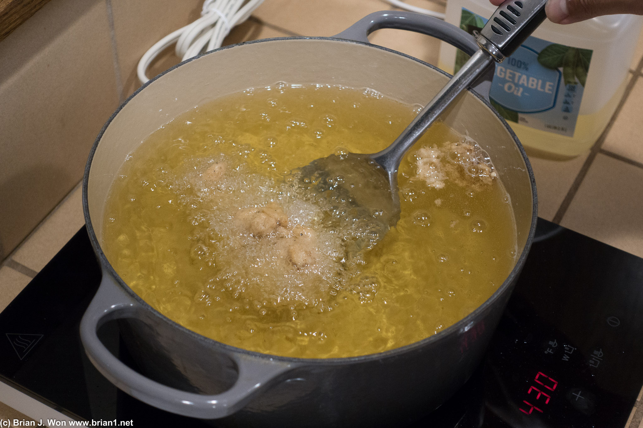 Fried chicken.
