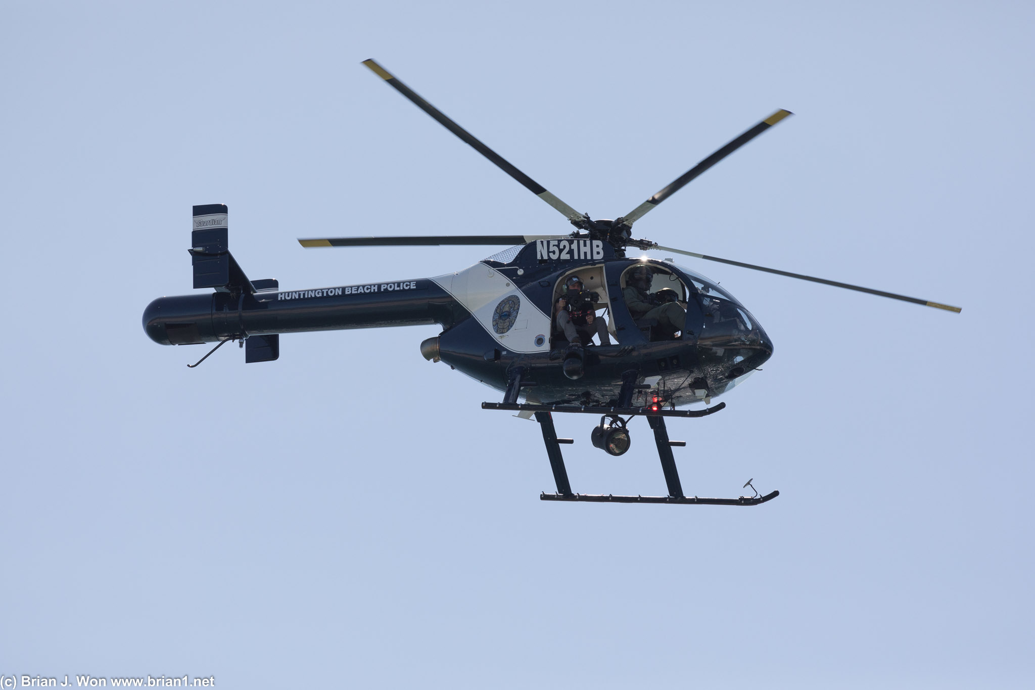 Huntington Beach Police MD500.