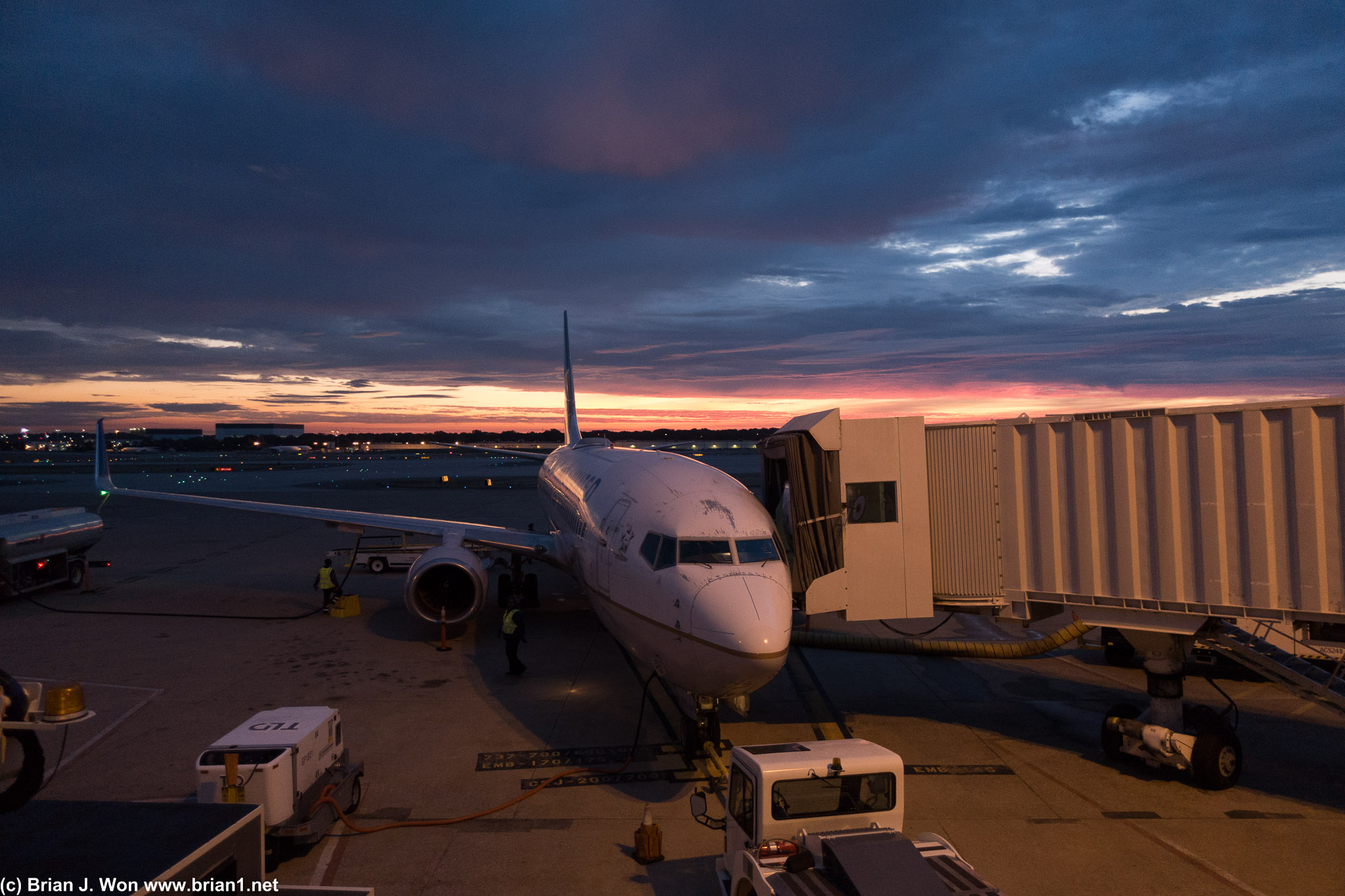 Sunrise at MEM.