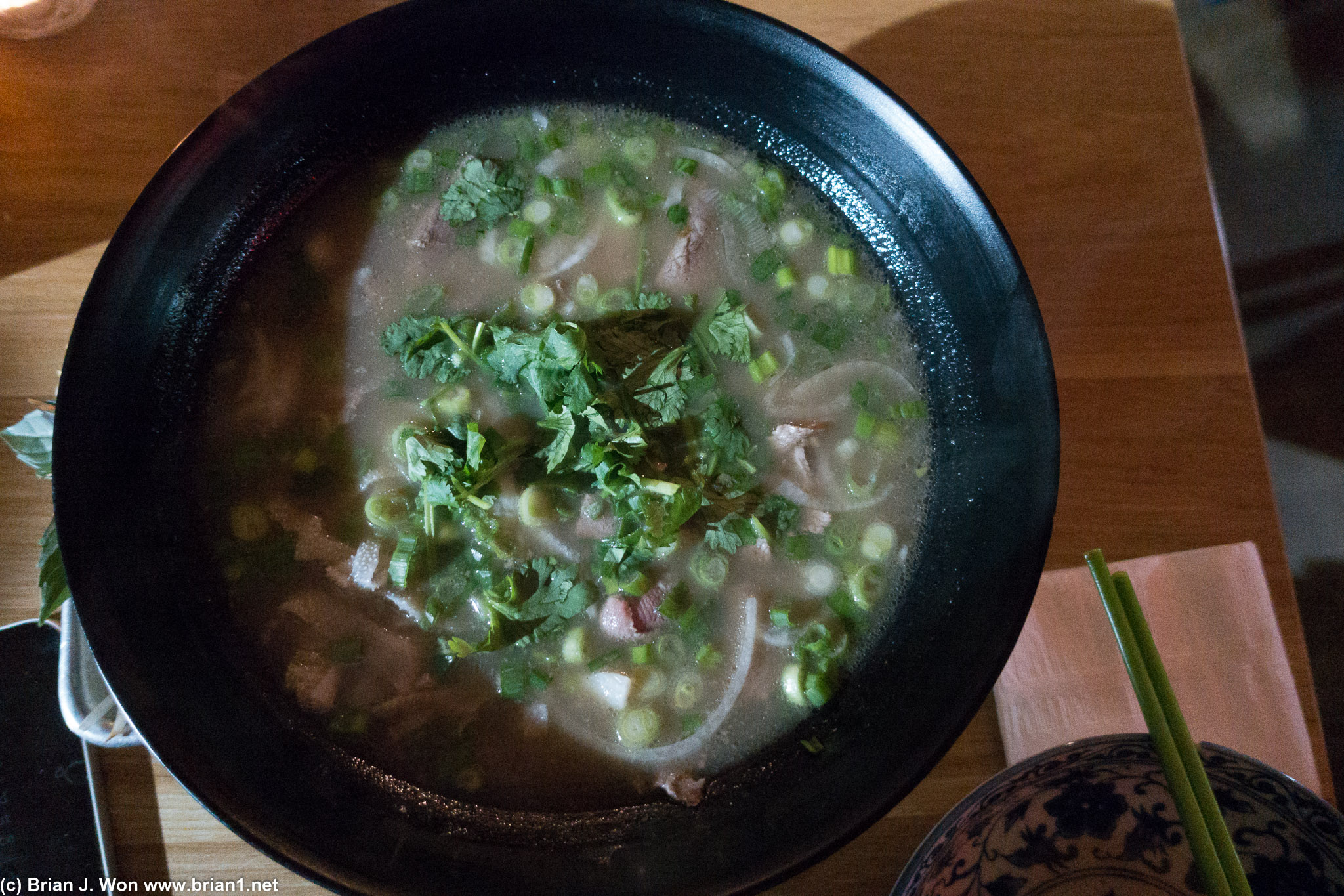 Pho, OTOH, was pretty underwhelming.