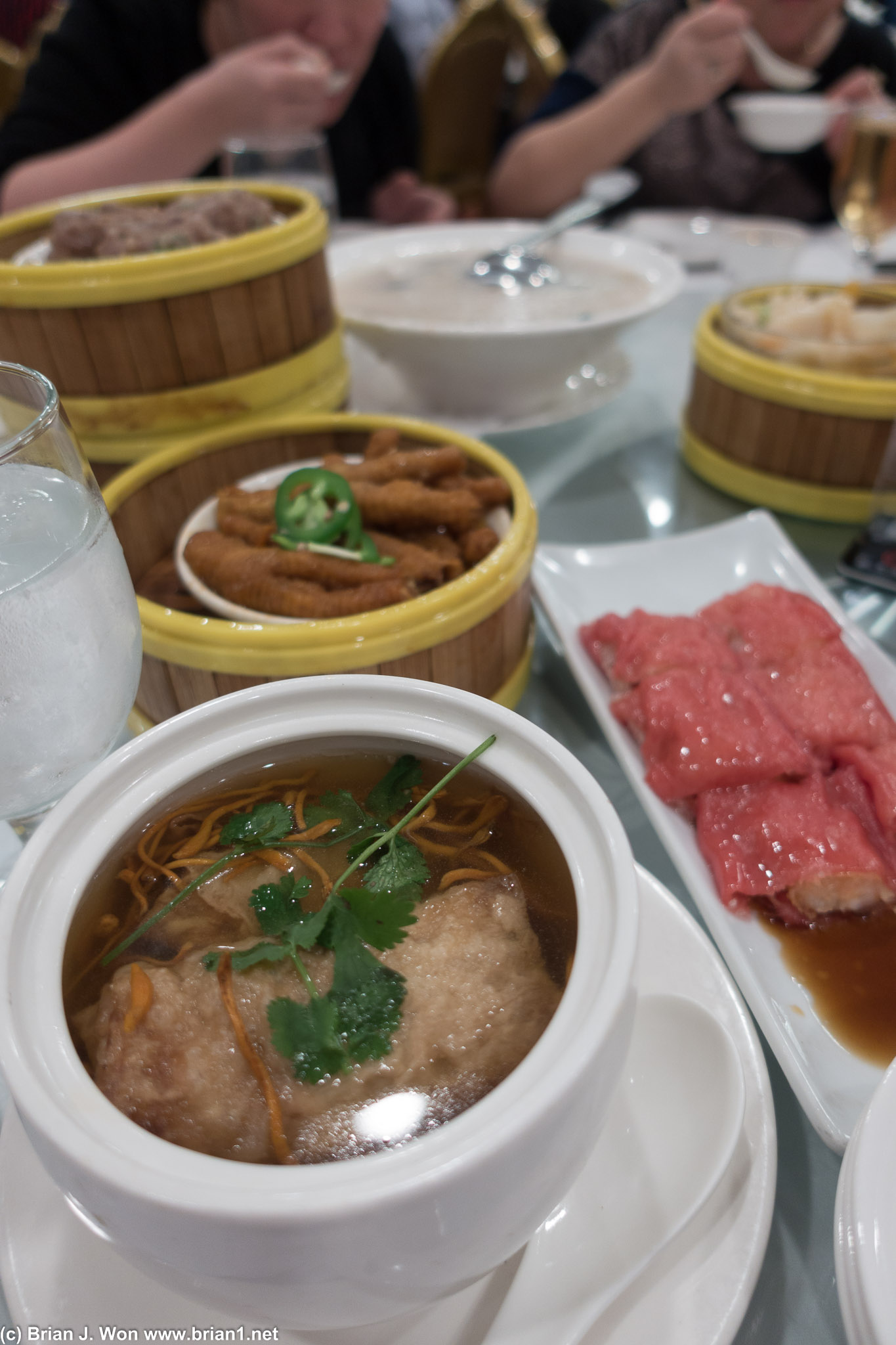 Much of the spread.
