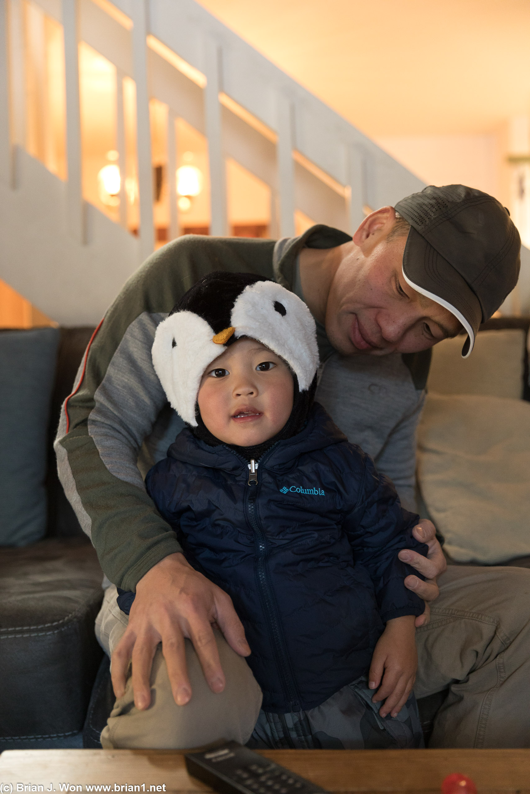 Father and son.