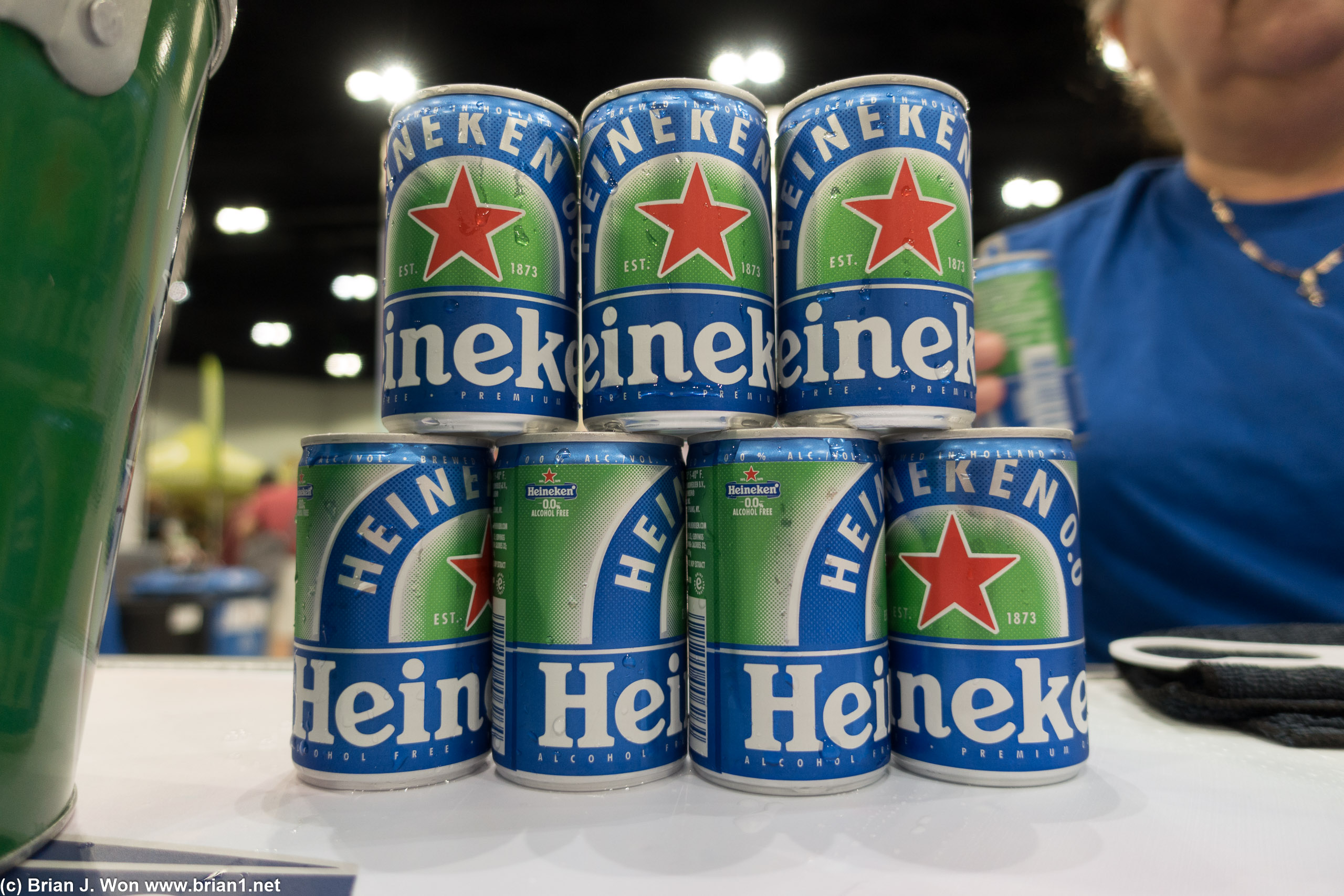 Alcohol-free beer.